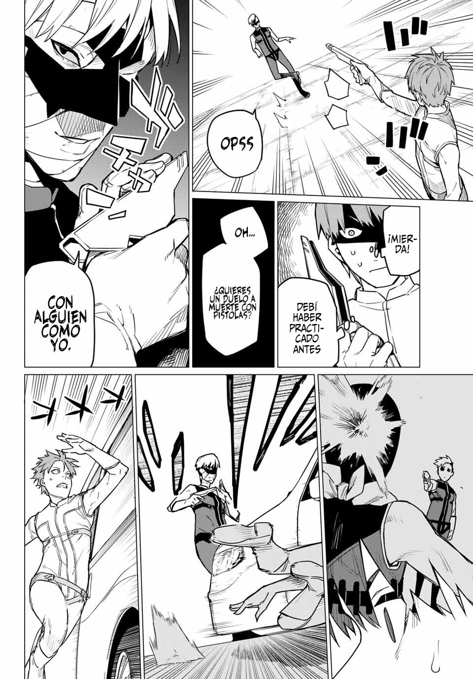 Sentai Daishikkaku Capitulo 19: Los exámenes de Bailong: Enfrentando al invasor rojo, parte 2 página 5