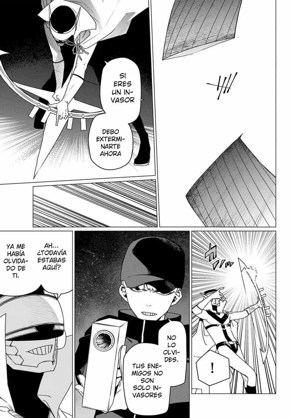 Sentai Daishikkaku Capitulo 190: Su Punto Ciego página 11