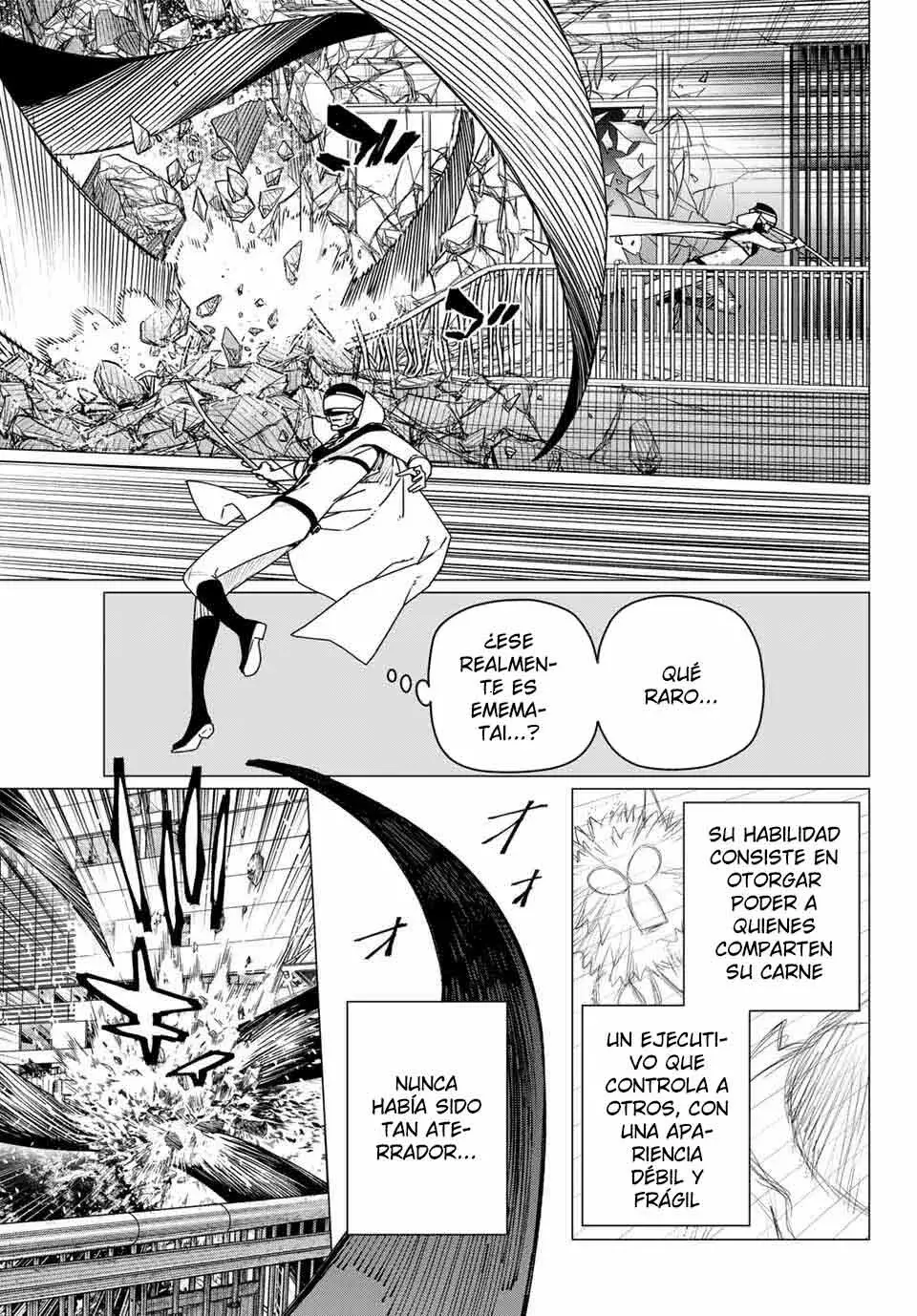 Sentai Daishikkaku Capitulo 190: Su Punto Ciego página 9