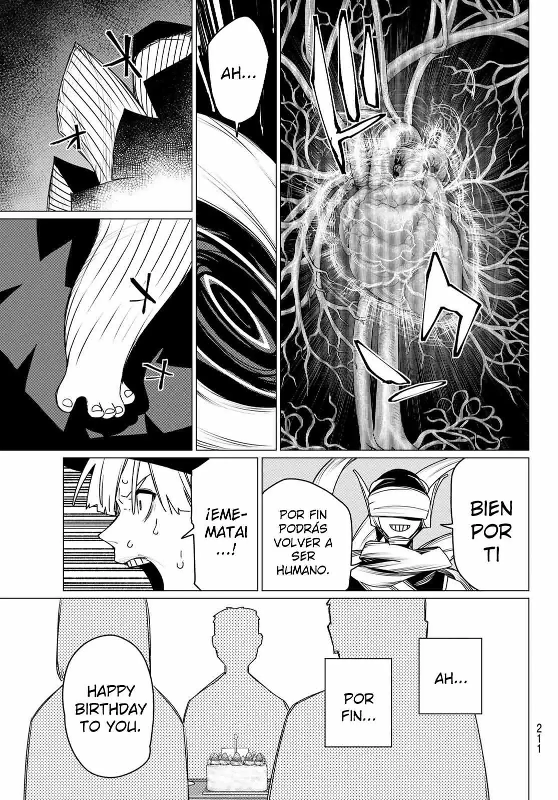 Sentai Daishikkaku Capitulo 191: Cumpleaños página 17