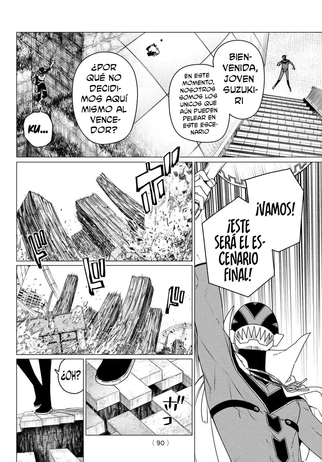Sentai Daishikkaku Capitulo 193: La Batalla Final página 13