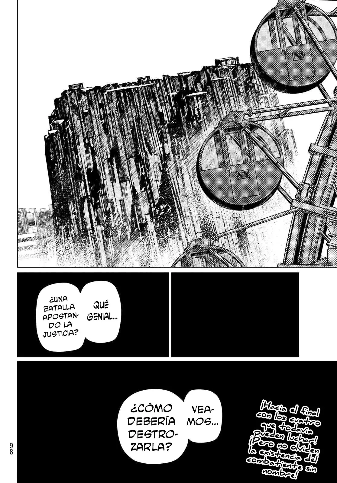 Sentai Daishikkaku Capitulo 193: La Batalla Final página 20