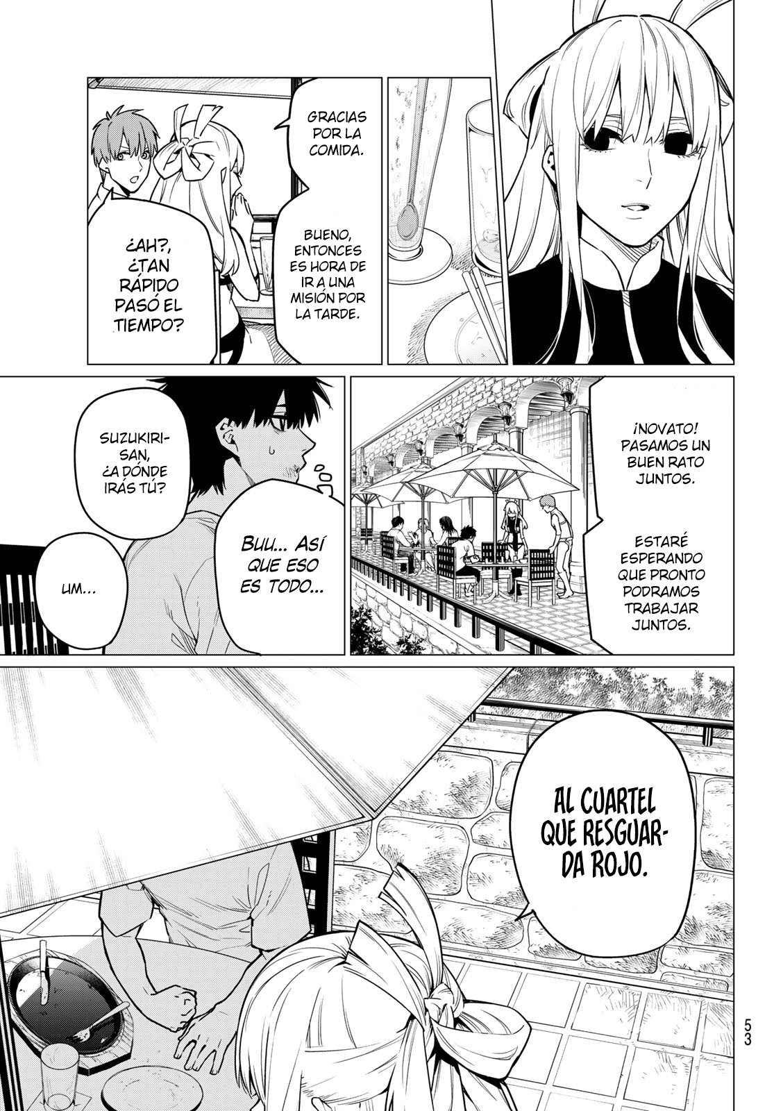Sentai Daishikkaku Capitulo 2: Encuentra al Keeper Rojo página 14
