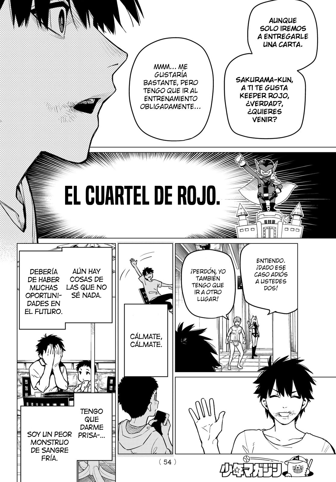 Sentai Daishikkaku Capitulo 2: Encuentra al Keeper Rojo página 15