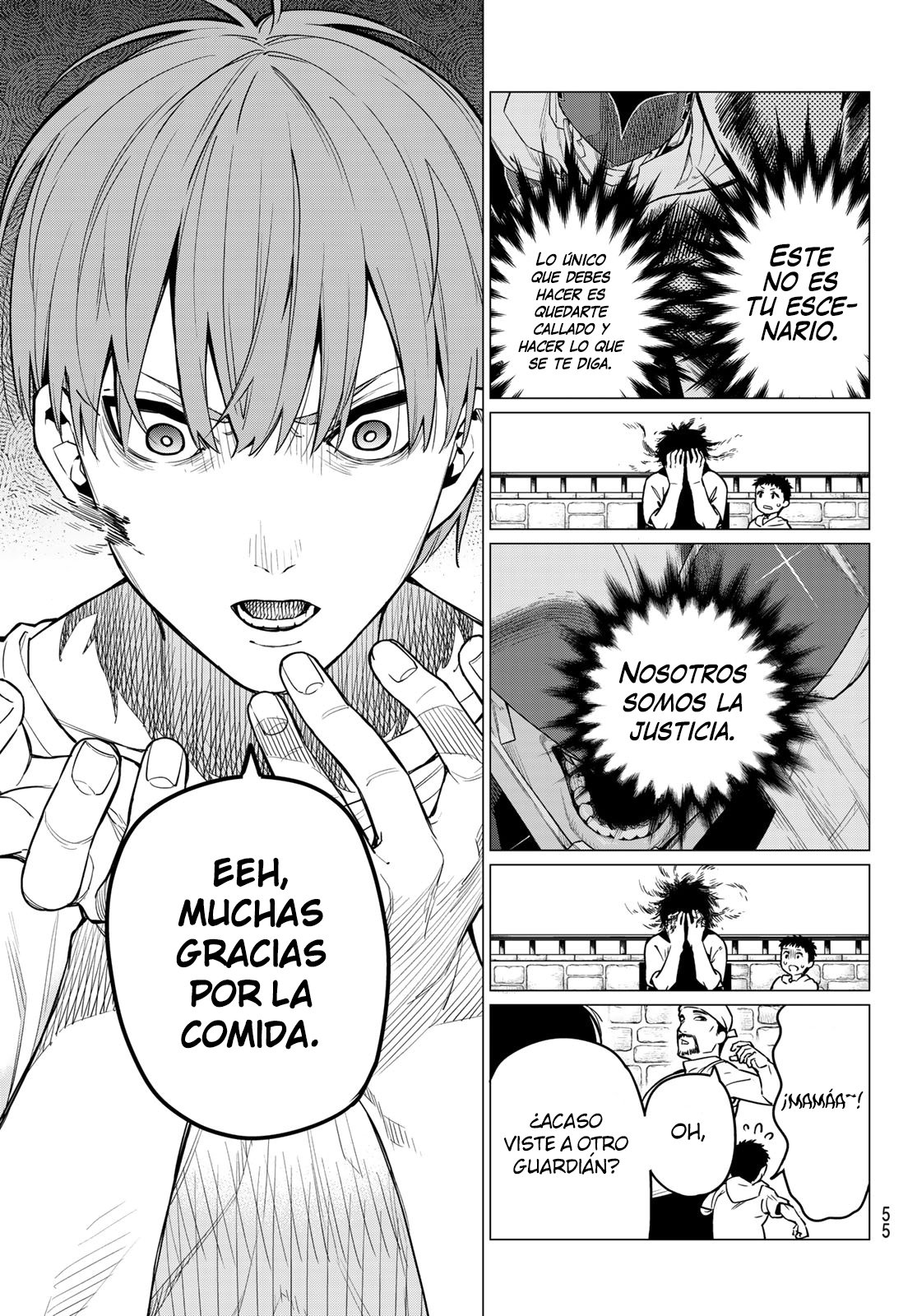 Sentai Daishikkaku Capitulo 2: Encuentra al Keeper Rojo página 16
