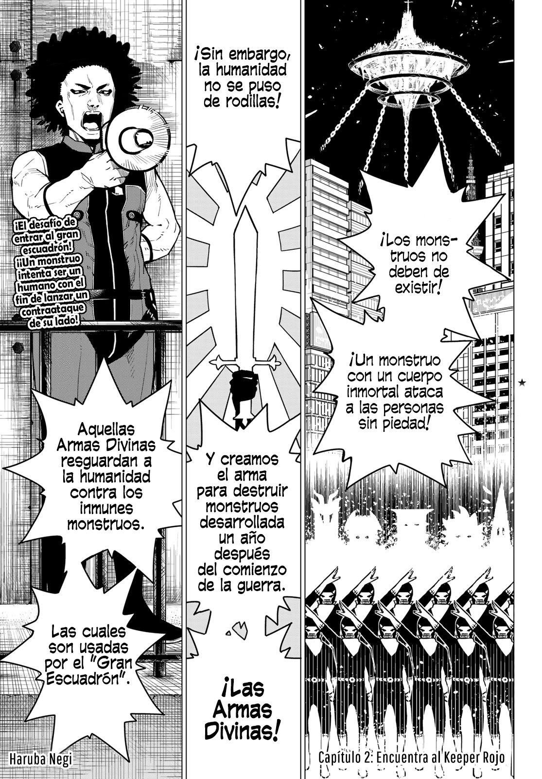 Sentai Daishikkaku Capitulo 2: Encuentra al Keeper Rojo página 2