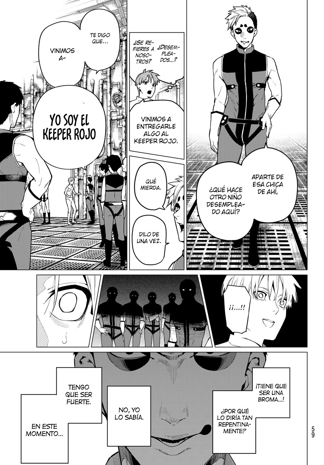 Sentai Daishikkaku Capitulo 2: Encuentra al Keeper Rojo página 20