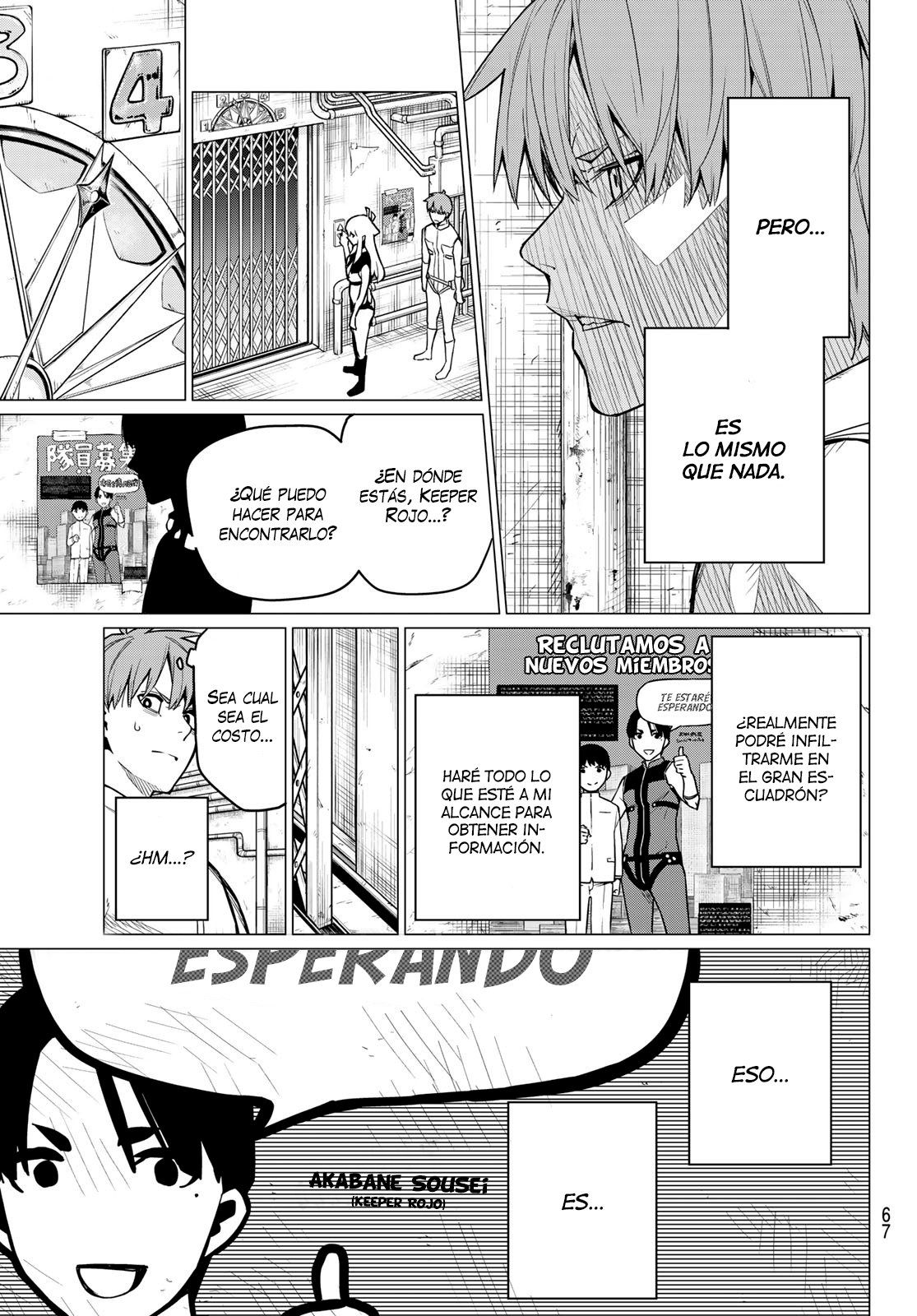 Sentai Daishikkaku Capitulo 2: Encuentra al Keeper Rojo página 28