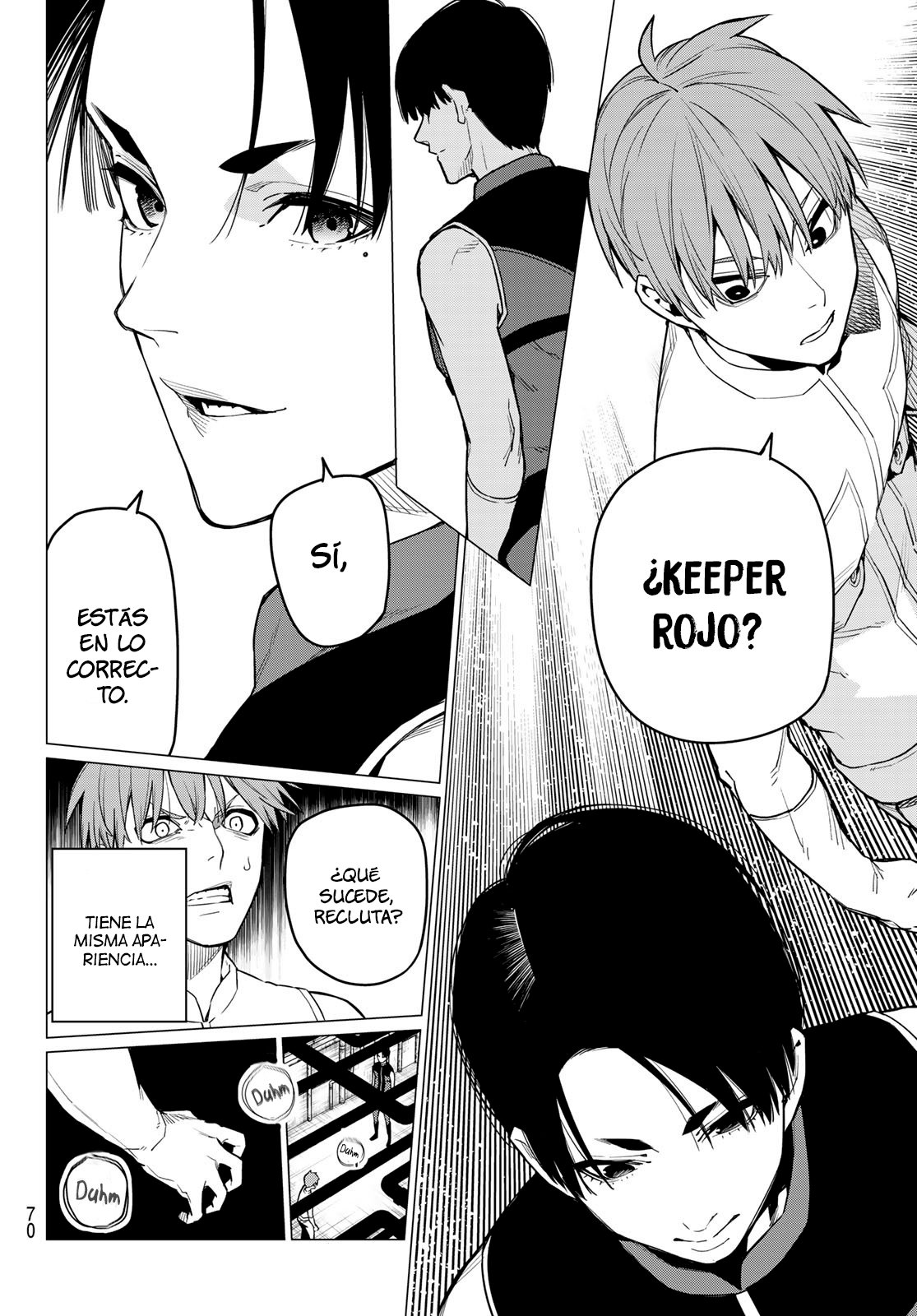 Sentai Daishikkaku Capitulo 2: Encuentra al Keeper Rojo página 30
