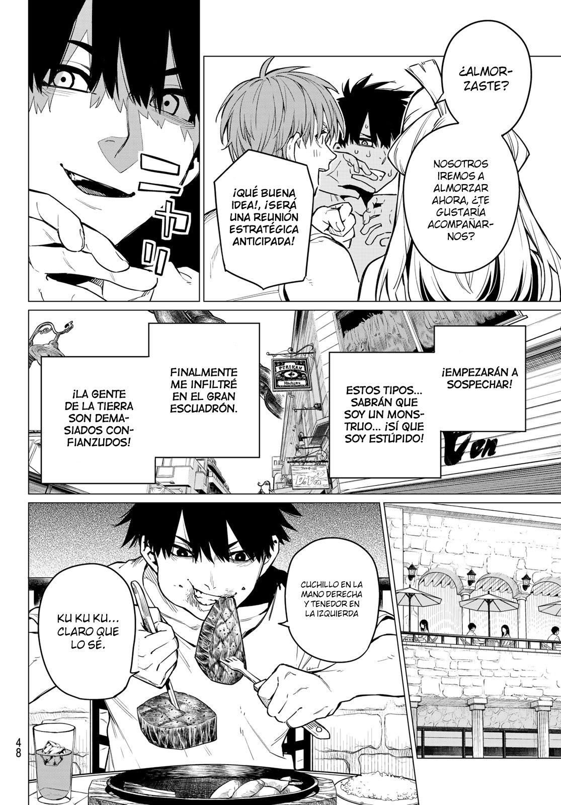 Sentai Daishikkaku Capitulo 2: Encuentra al Keeper Rojo página 9