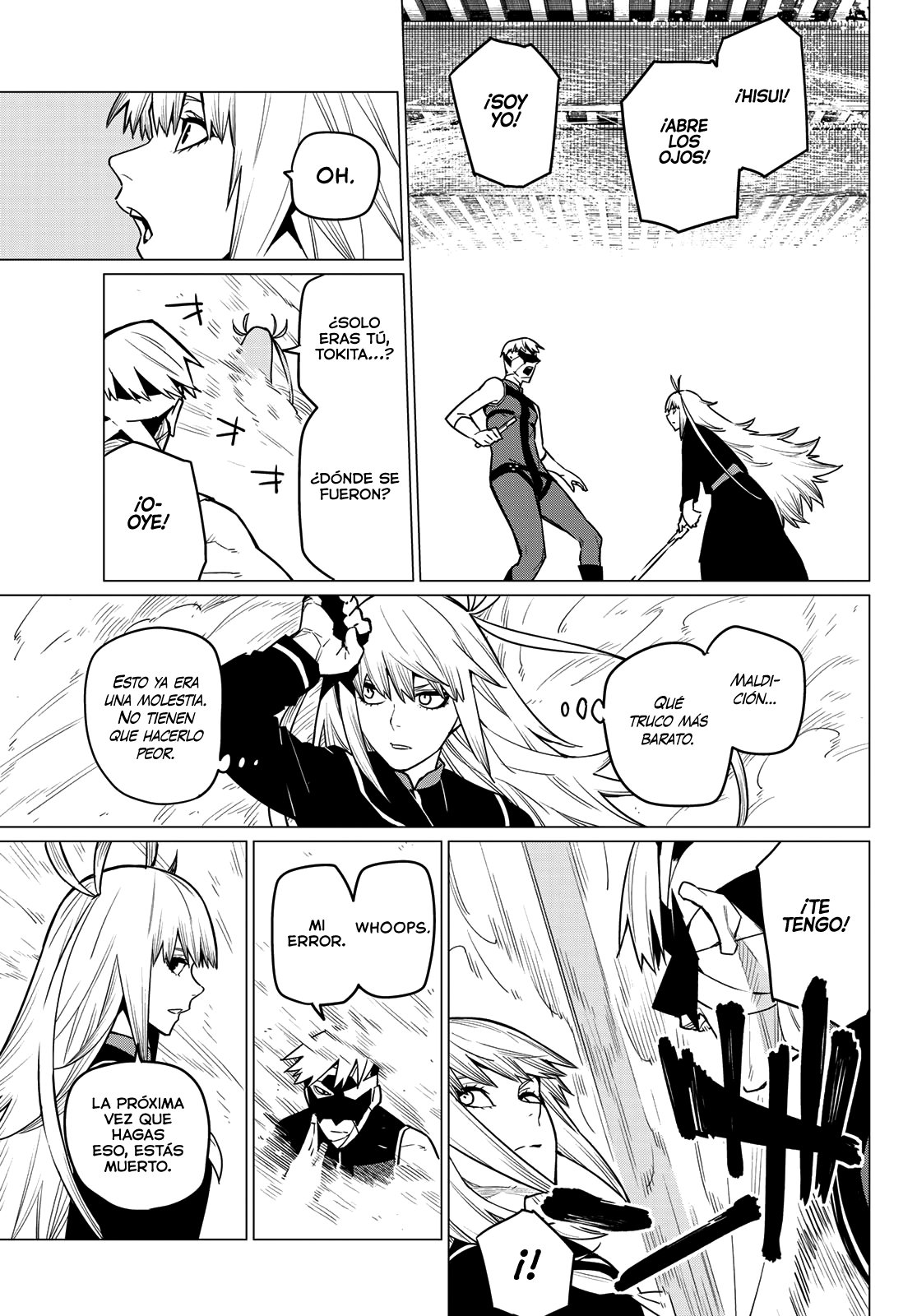 Sentai Daishikkaku Capitulo 20: Los exámenes de Bailong: Enfrentando al invasor rojo, parte 3 página 10