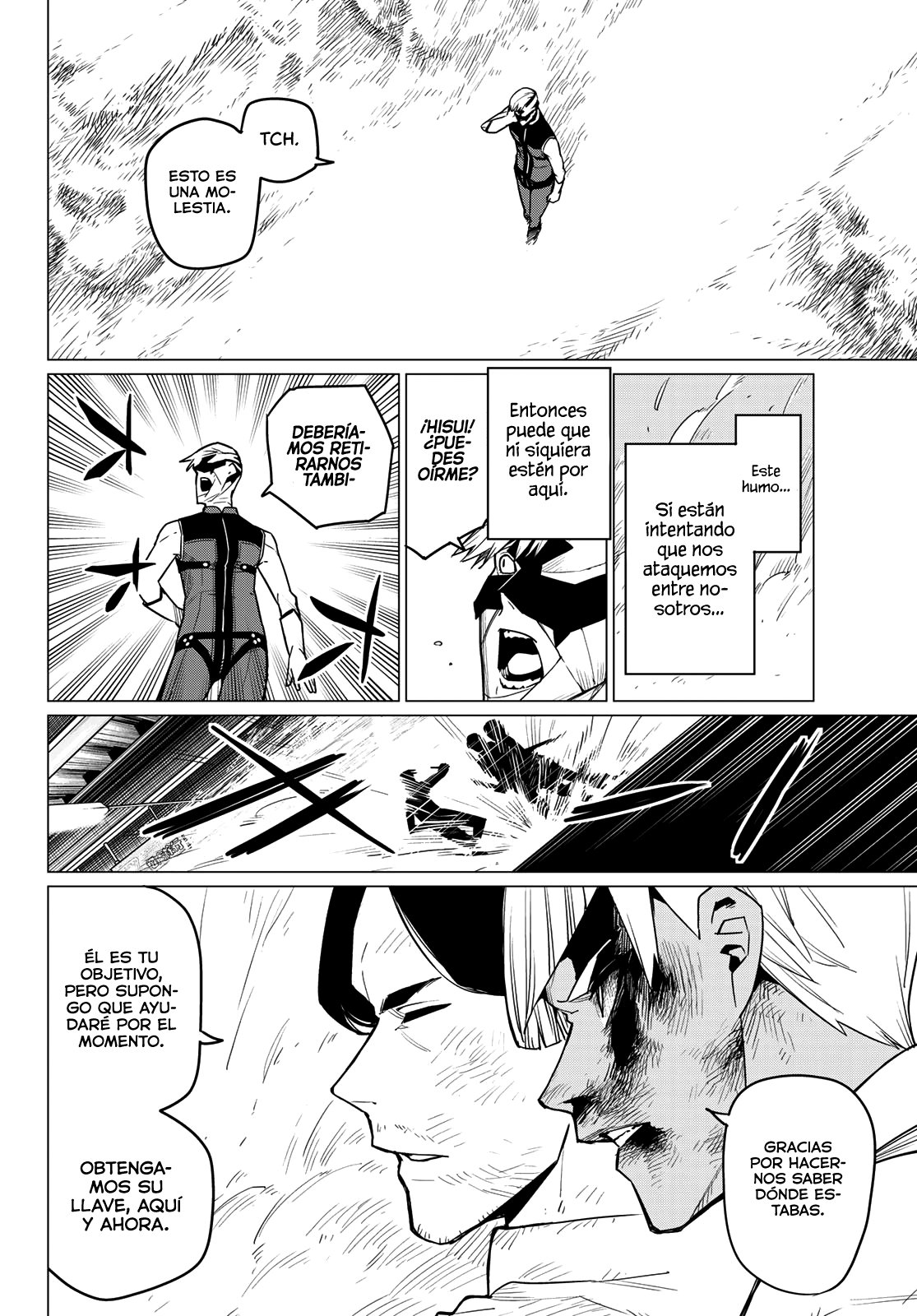 Sentai Daishikkaku Capitulo 20: Los exámenes de Bailong: Enfrentando al invasor rojo, parte 3 página 11