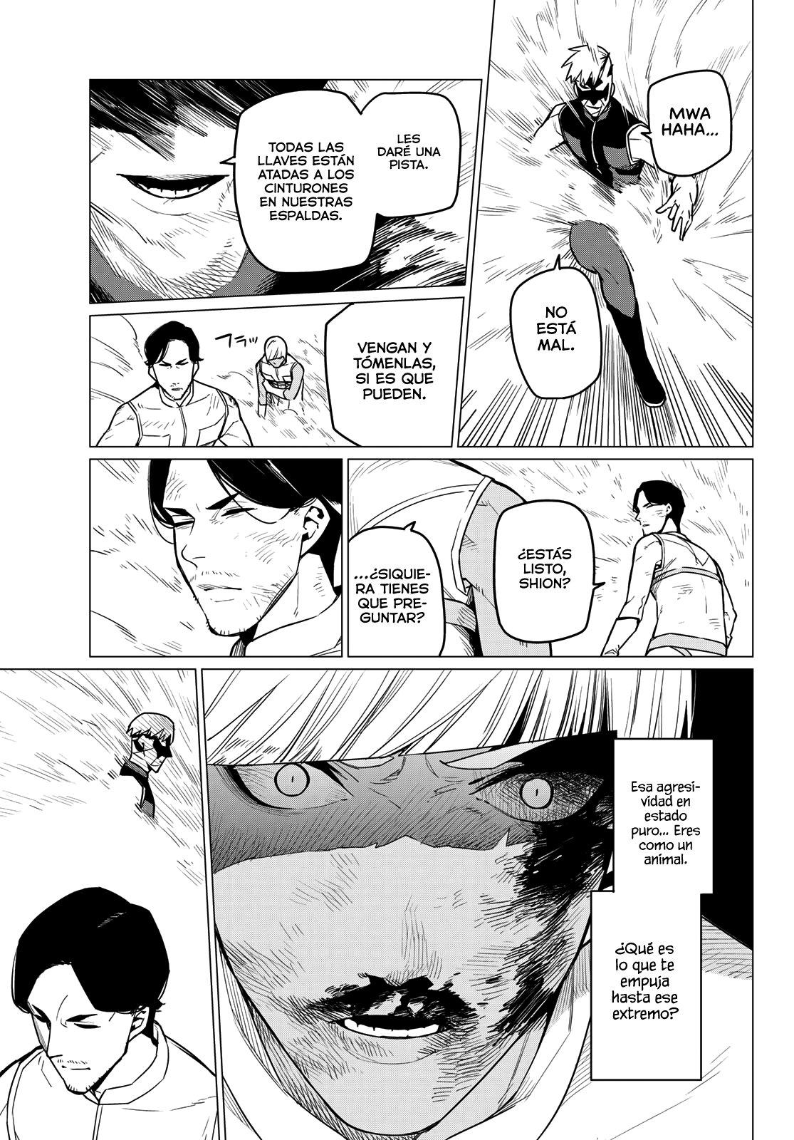 Sentai Daishikkaku Capitulo 20: Los exámenes de Bailong: Enfrentando al invasor rojo, parte 3 página 12