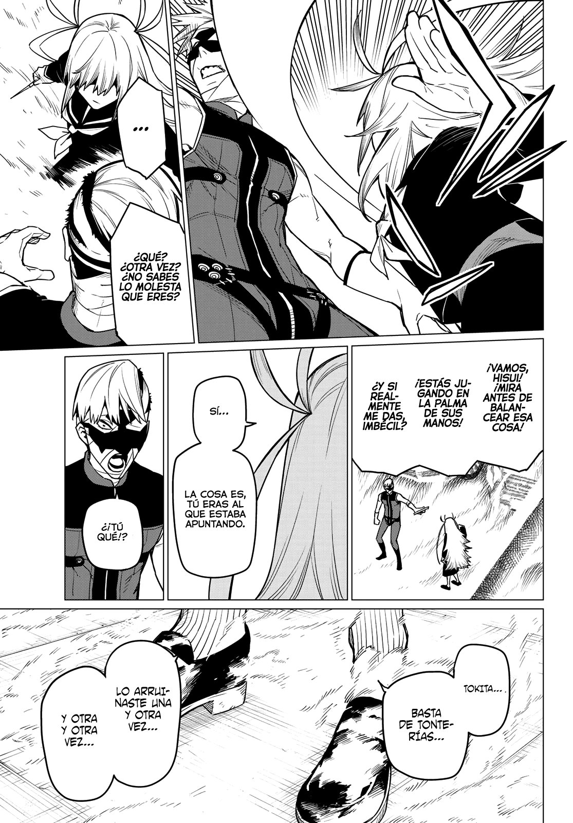 Sentai Daishikkaku Capitulo 20: Los exámenes de Bailong: Enfrentando al invasor rojo, parte 3 página 14