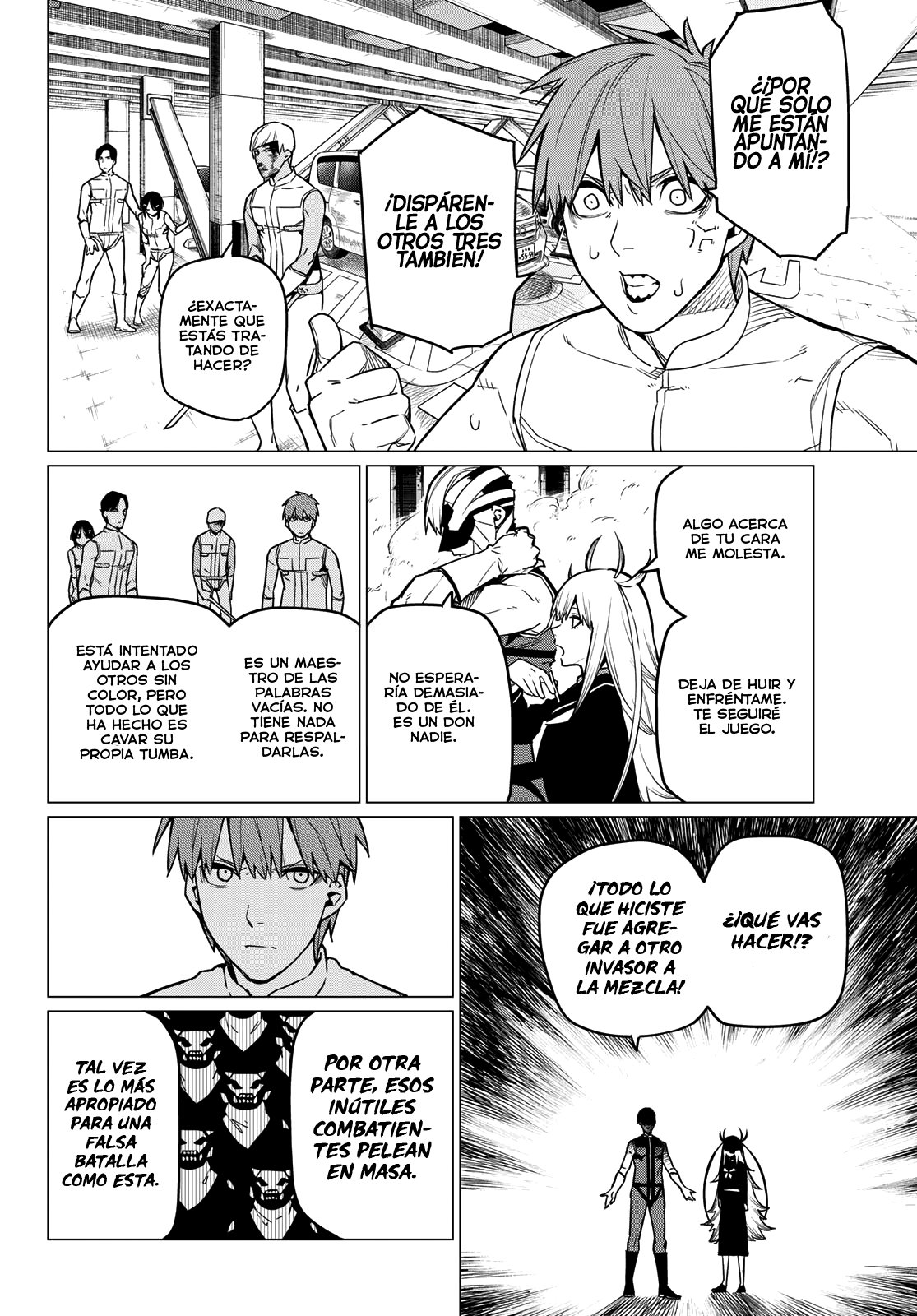 Sentai Daishikkaku Capitulo 20: Los exámenes de Bailong: Enfrentando al invasor rojo, parte 3 página 3