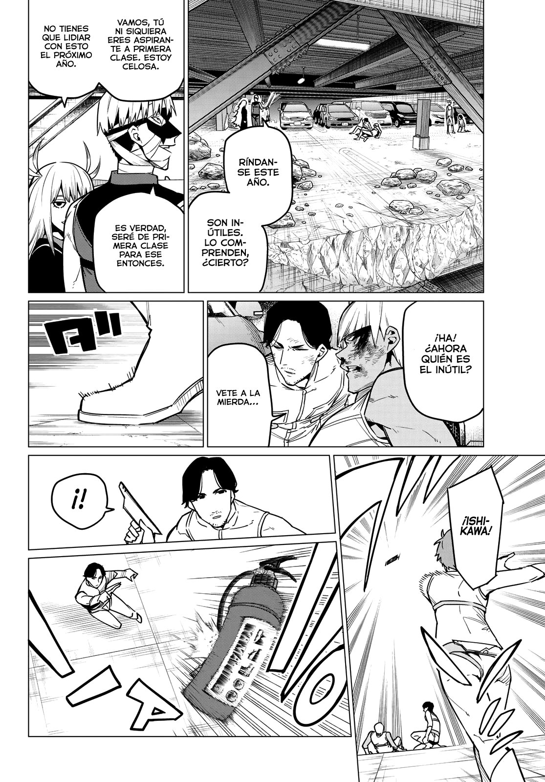 Sentai Daishikkaku Capitulo 20: Los exámenes de Bailong: Enfrentando al invasor rojo, parte 3 página 7