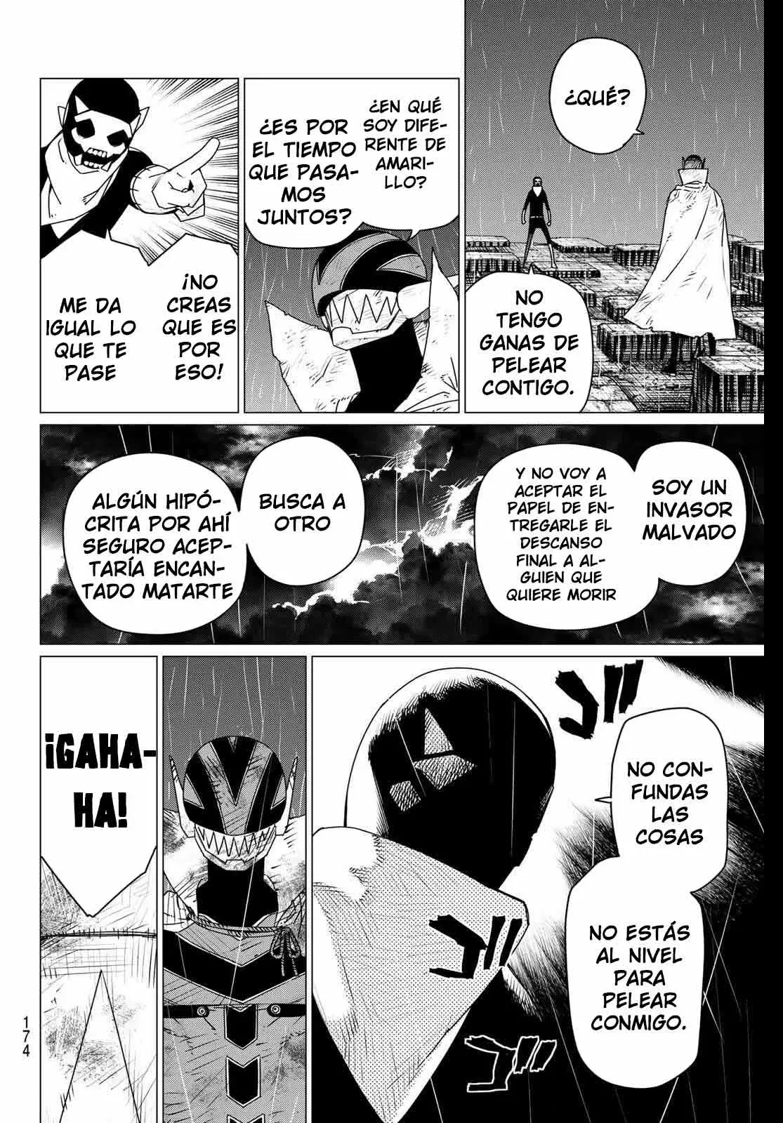 Sentai Daishikkaku Capitulo 201: Transformación página 14