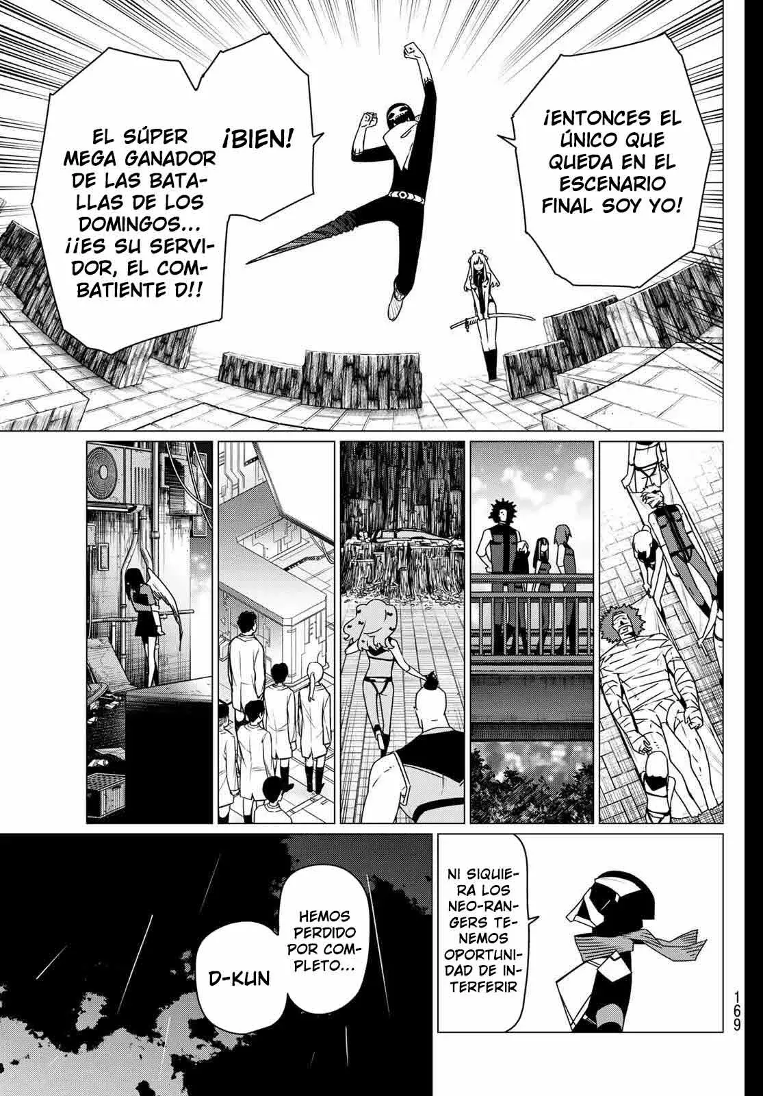 Sentai Daishikkaku Capitulo 201: Transformación página 9