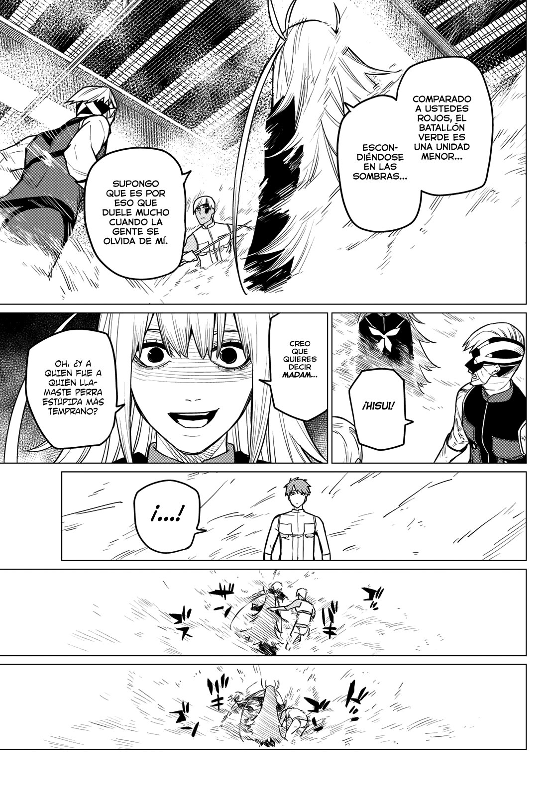 Sentai Daishikkaku Capitulo 21: Los exámenes Bailong: Enfrentando al invasor rojo, parte 4 página 12