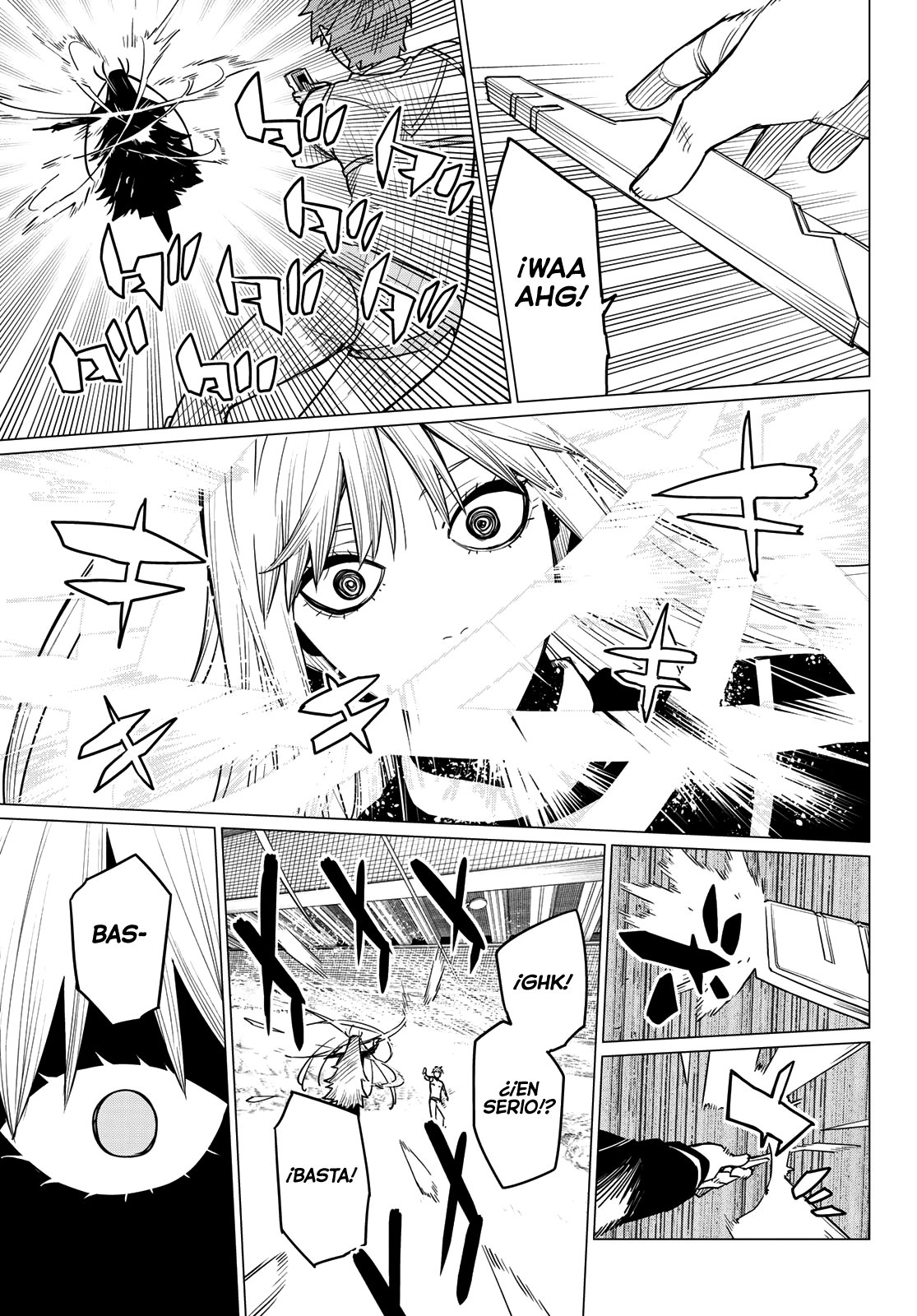 Sentai Daishikkaku Capitulo 21: Los exámenes Bailong: Enfrentando al invasor rojo, parte 4 página 14