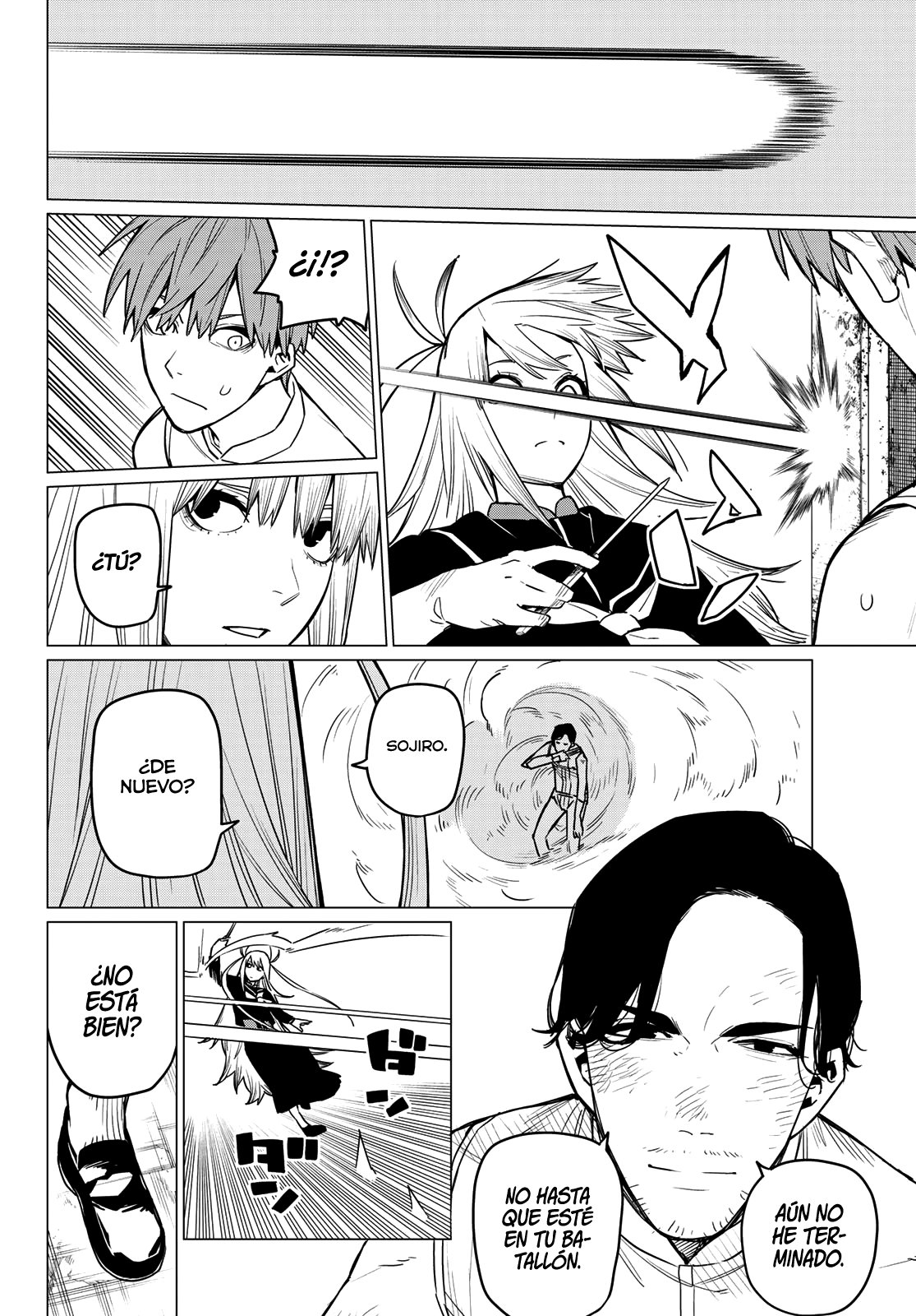 Sentai Daishikkaku Capitulo 21: Los exámenes Bailong: Enfrentando al invasor rojo, parte 4 página 15