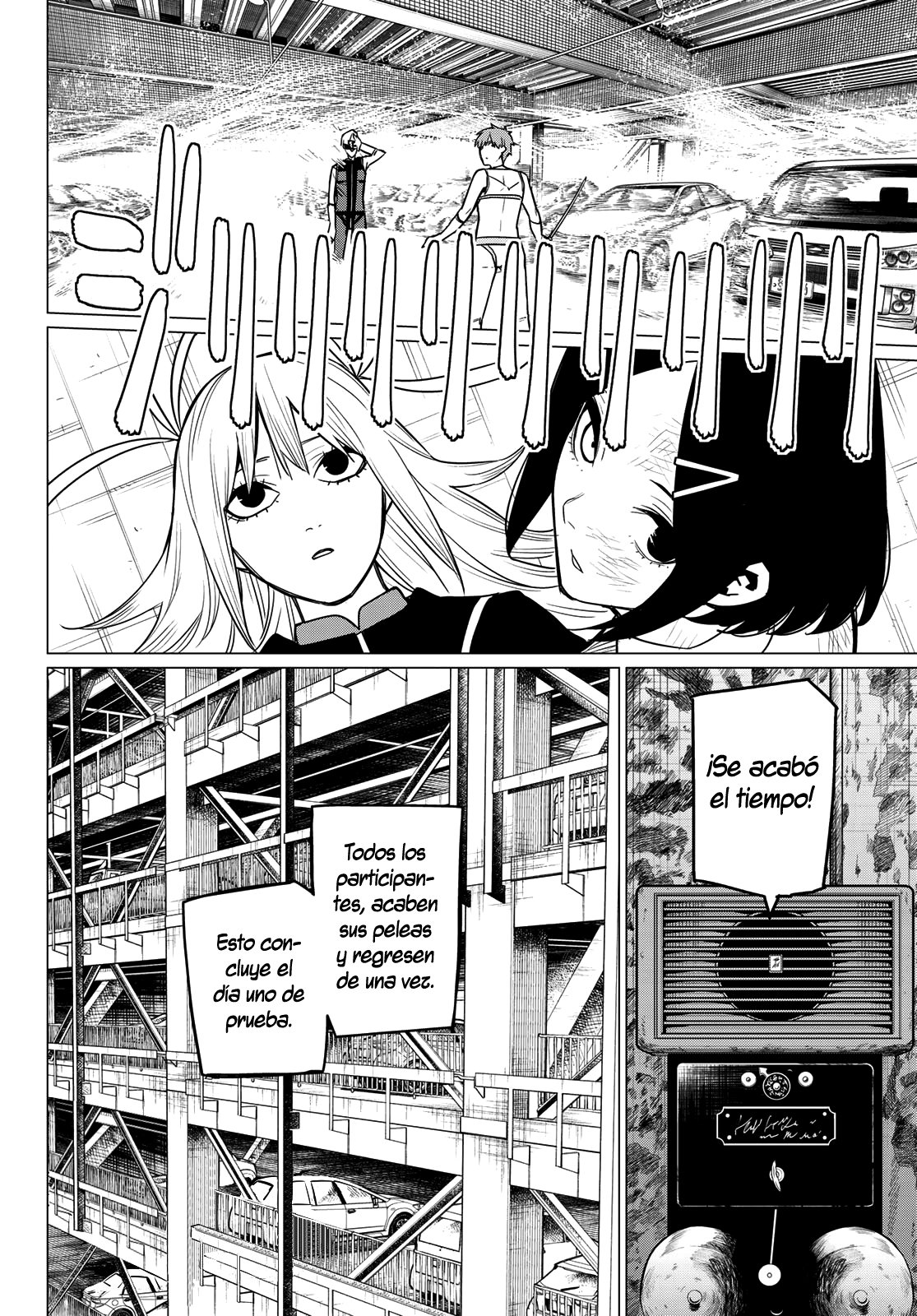 Sentai Daishikkaku Capitulo 21: Los exámenes Bailong: Enfrentando al invasor rojo, parte 4 página 21