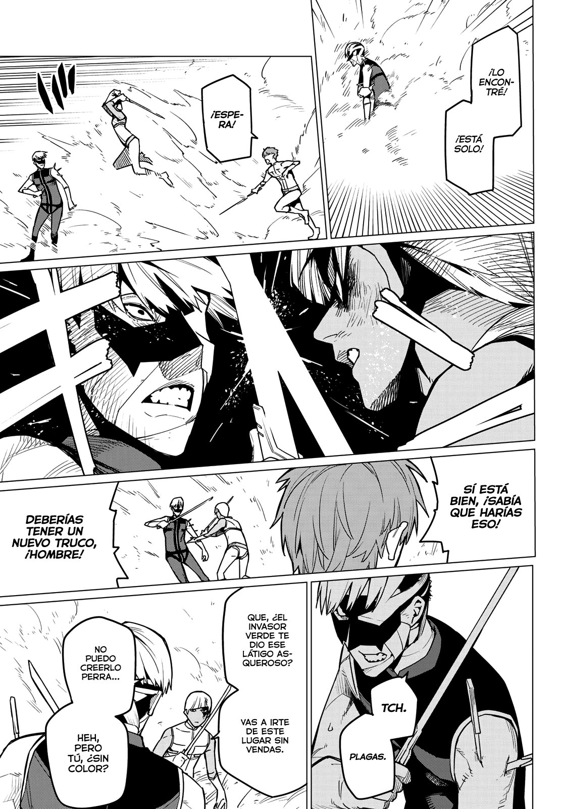 Sentai Daishikkaku Capitulo 21: Los exámenes Bailong: Enfrentando al invasor rojo, parte 4 página 4