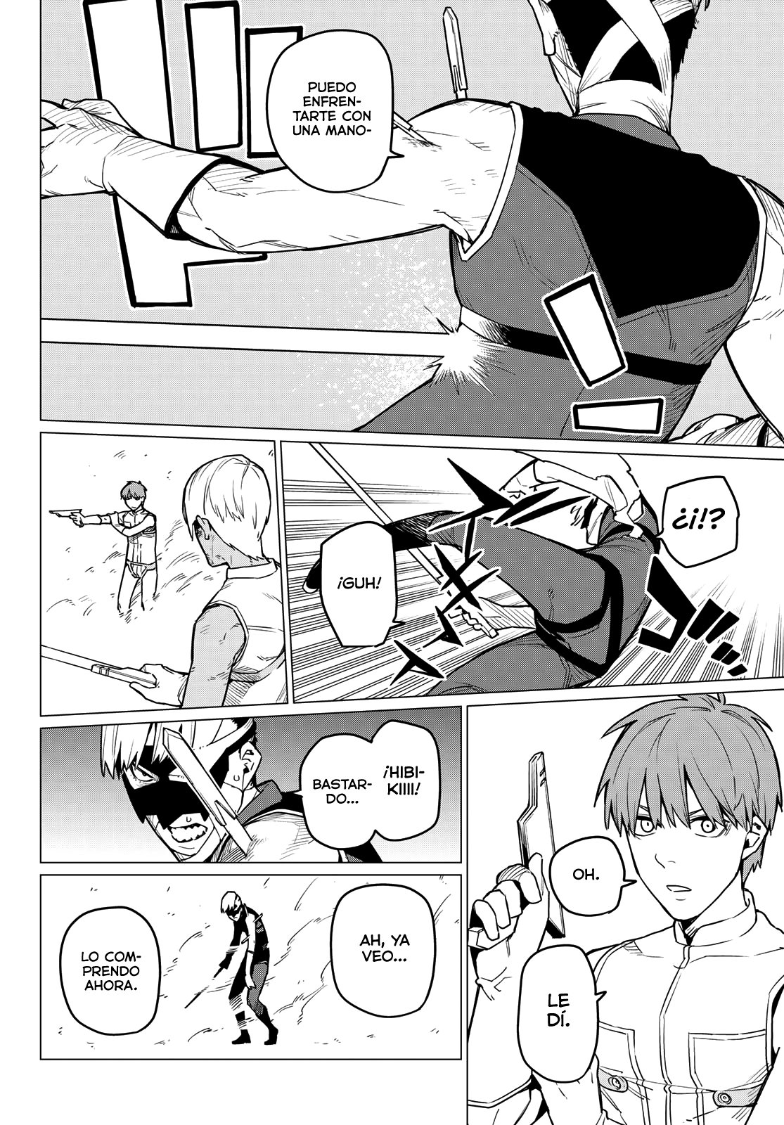 Sentai Daishikkaku Capitulo 21: Los exámenes Bailong: Enfrentando al invasor rojo, parte 4 página 5