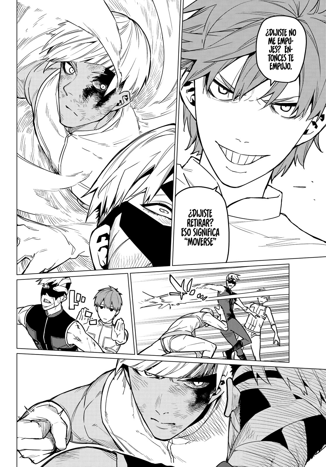 Sentai Daishikkaku Capitulo 21: Los exámenes Bailong: Enfrentando al invasor rojo, parte 4 página 9