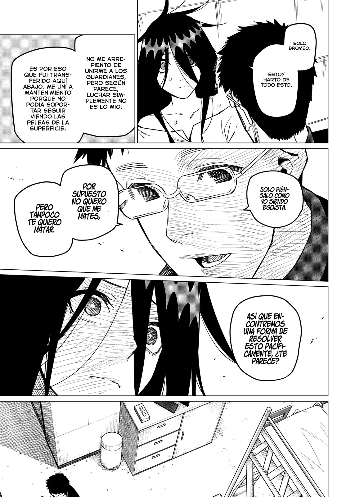 Sentai Daishikkaku Capitulo 23: Un mundo libre de conflictos. página 12