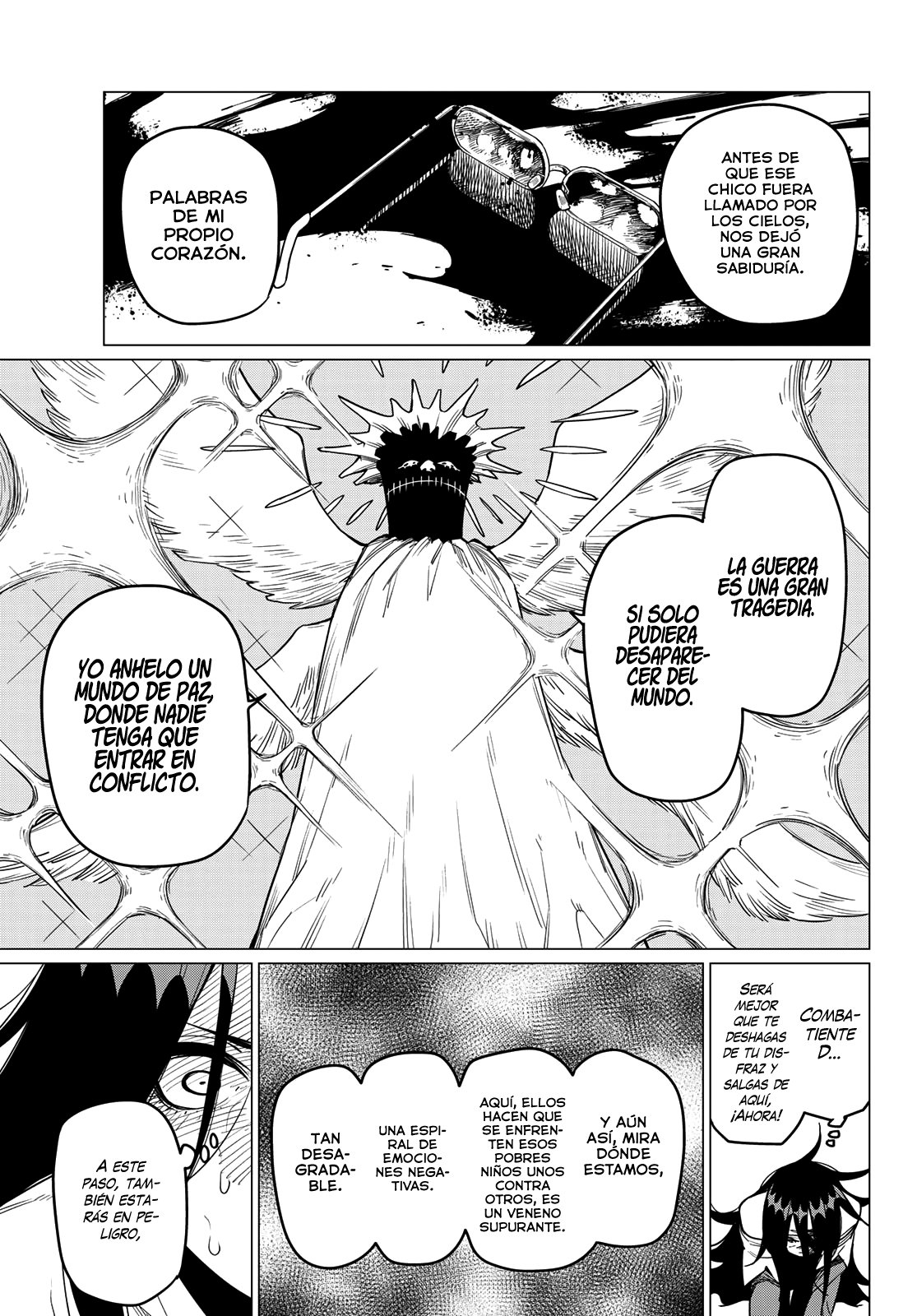 Sentai Daishikkaku Capitulo 23: Un mundo libre de conflictos. página 16