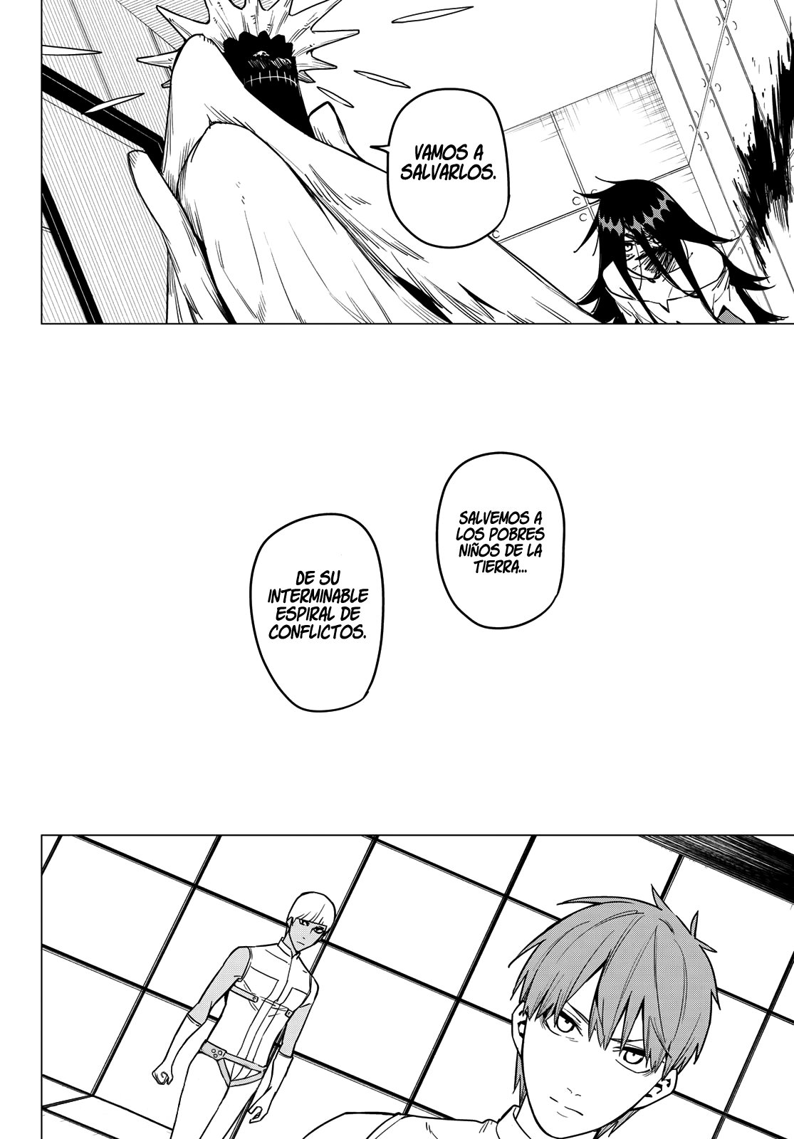 Sentai Daishikkaku Capitulo 23: Un mundo libre de conflictos. página 17