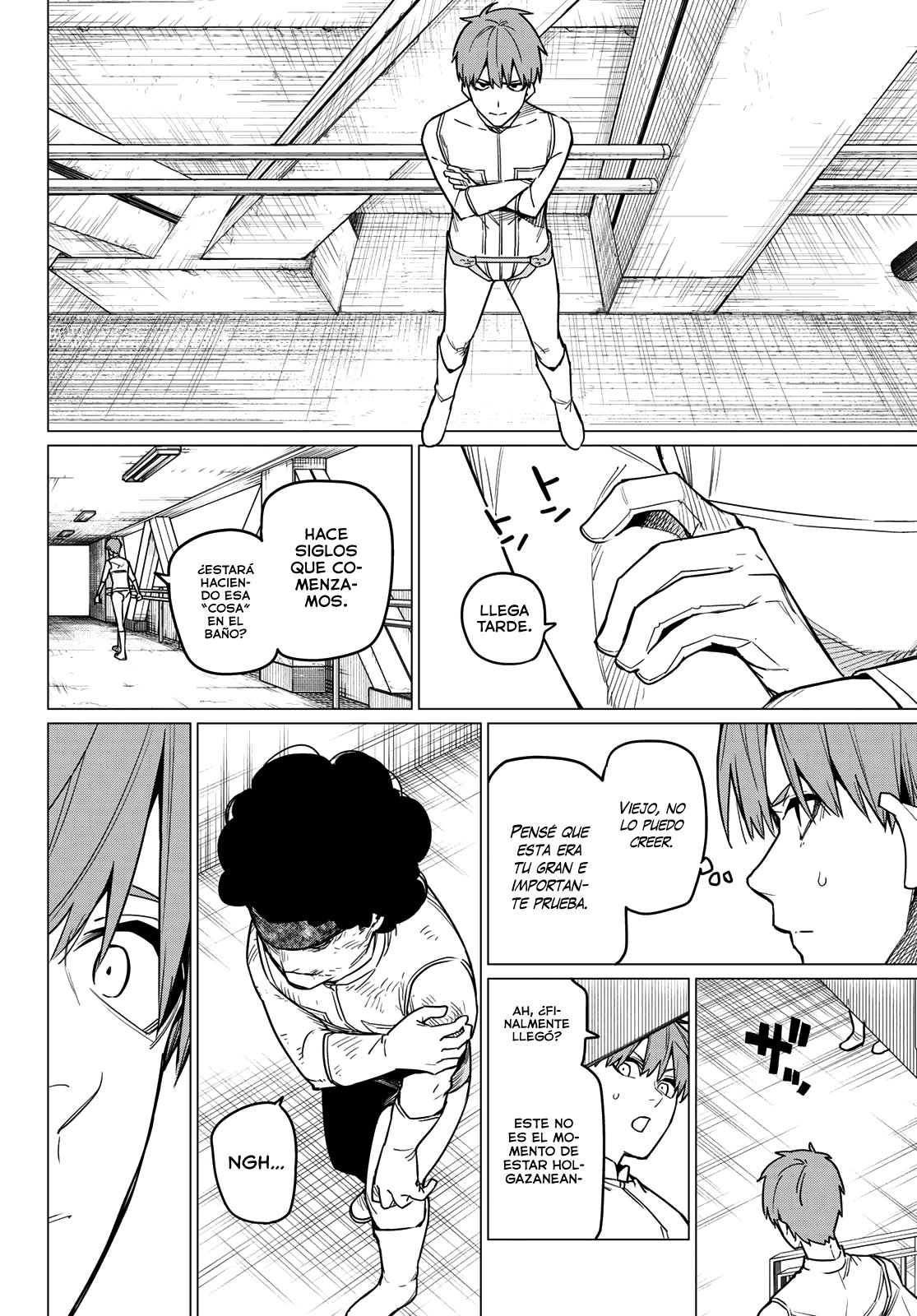 Sentai Daishikkaku Capitulo 24: Los exámenes de Bailong: Enfrentando al invasor azul página 5