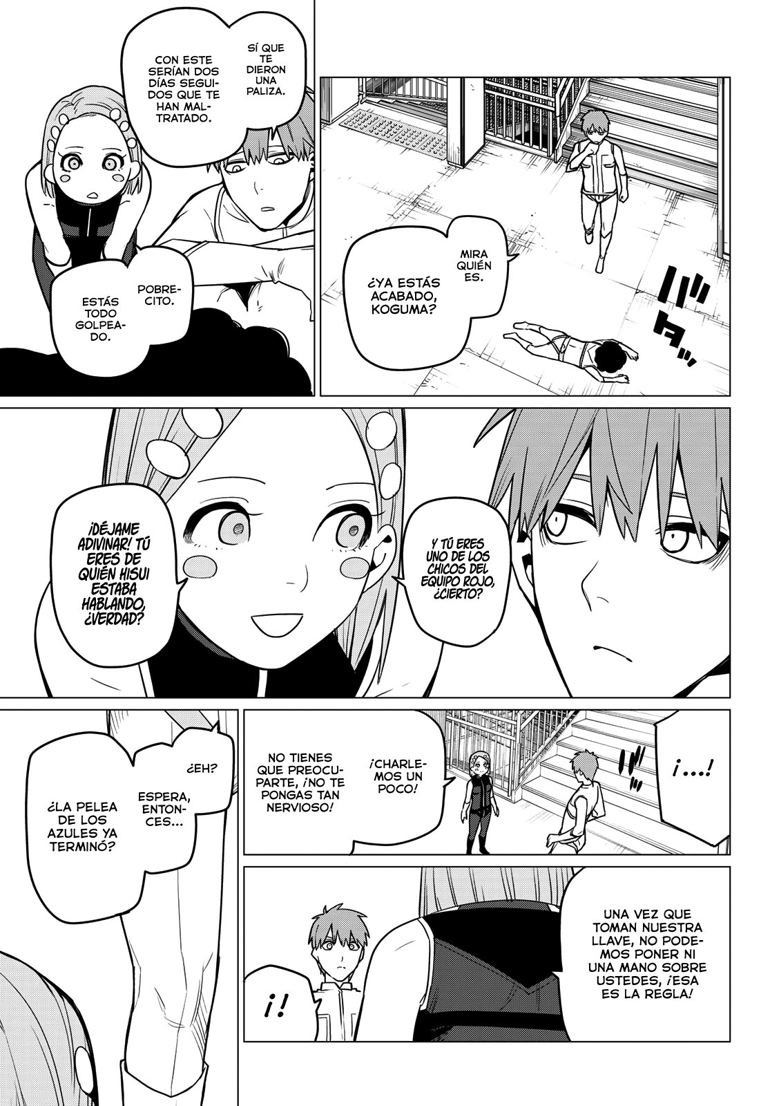 Sentai Daishikkaku Capitulo 24: Los exámenes de Bailong: Enfrentando al invasor azul página 6
