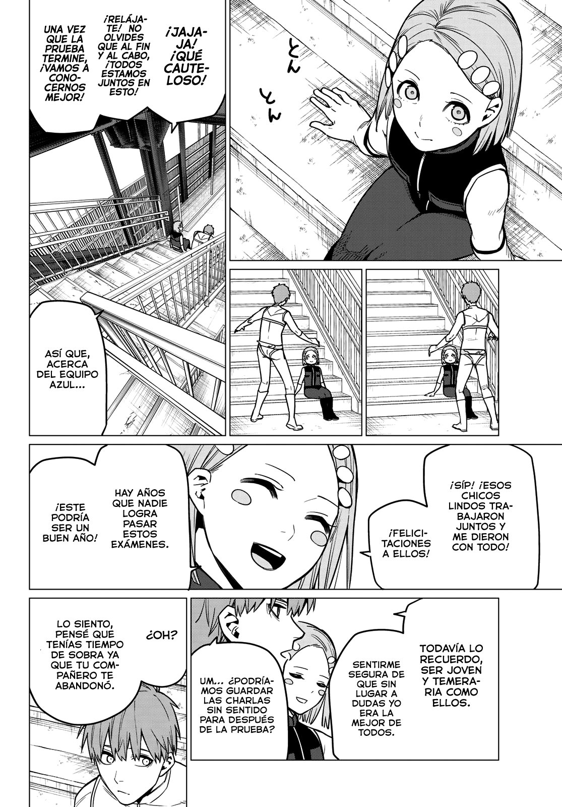 Sentai Daishikkaku Capitulo 24: Los exámenes de Bailong: Enfrentando al invasor azul página 7