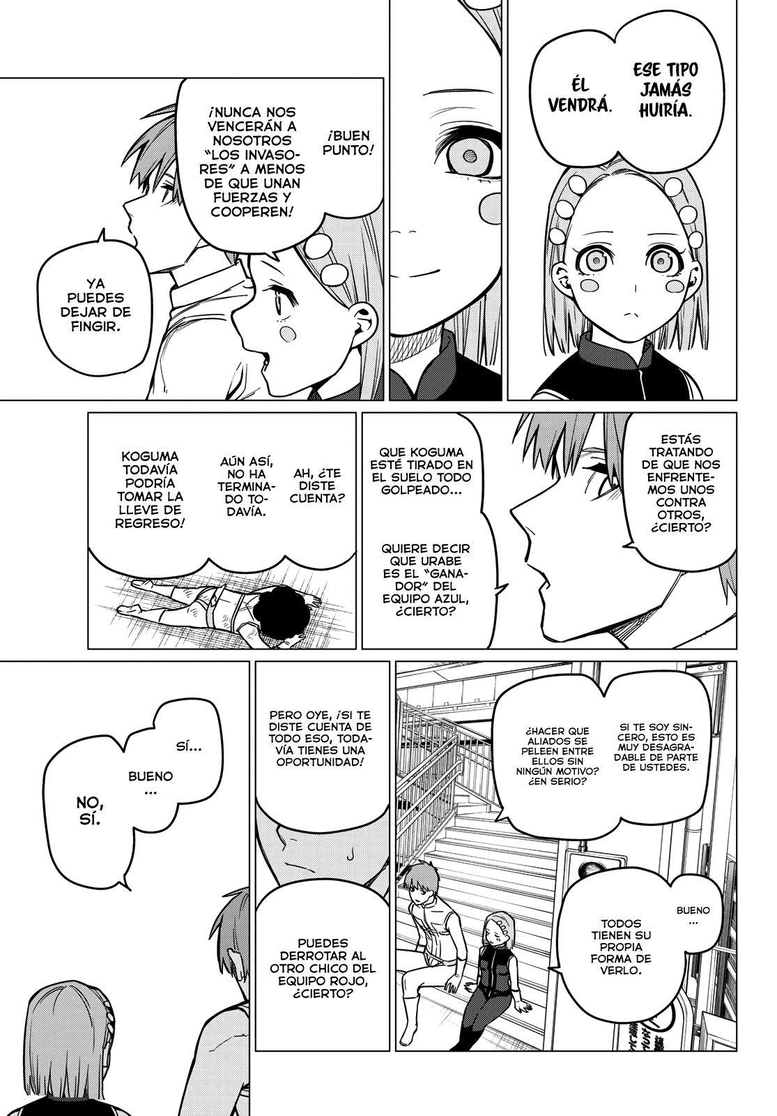 Sentai Daishikkaku Capitulo 24: Los exámenes de Bailong: Enfrentando al invasor azul página 8