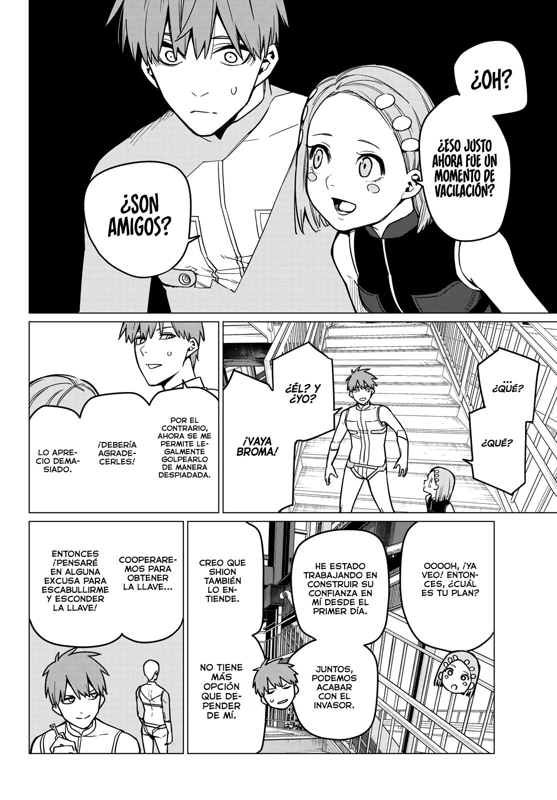 Sentai Daishikkaku Capitulo 24: Los exámenes de Bailong: Enfrentando al invasor azul página 9