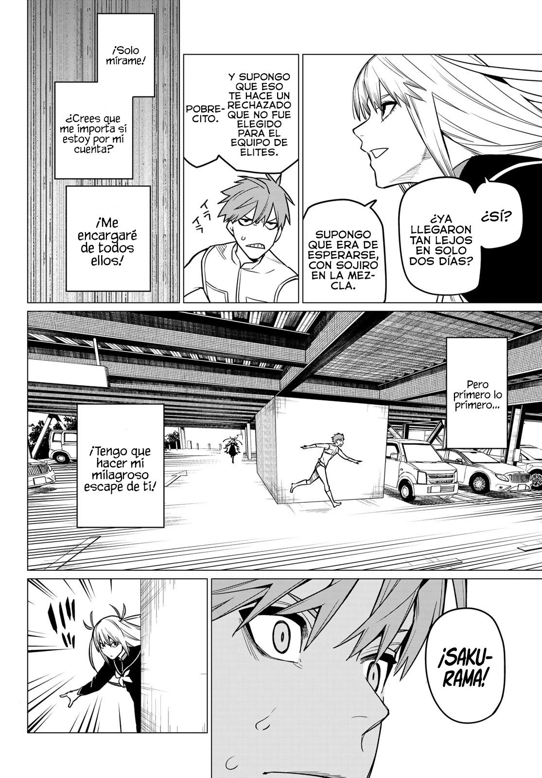 Sentai Daishikkaku Capitulo 25: Los exámenes de Bailong: Enfrentando al invasor verde página 9