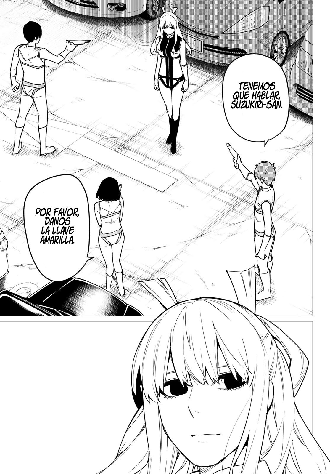 Sentai Daishikkaku Capitulo 26: Los exámenes de Bailong: Enfrentando al invasor amarillo. página 14