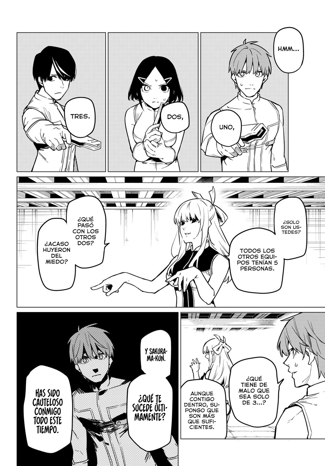 Sentai Daishikkaku Capitulo 26: Los exámenes de Bailong: Enfrentando al invasor amarillo. página 15