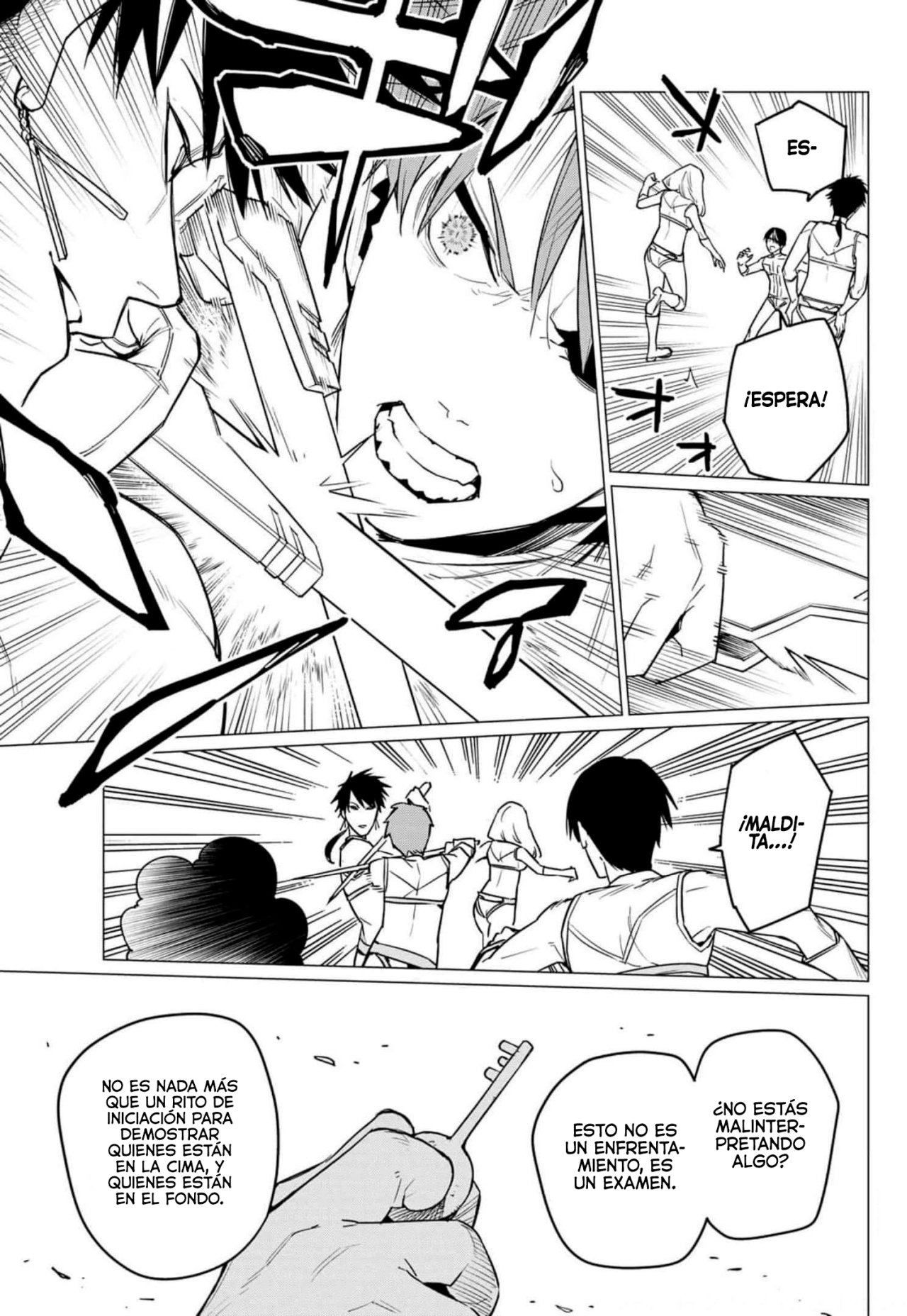 Sentai Daishikkaku Capitulo 27: Los exámenes de Bailong: Enfrentando al invasor amarillo, parte 2 página 19