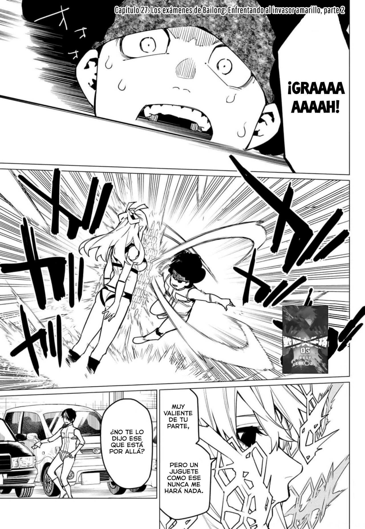 Sentai Daishikkaku Capitulo 27: Los exámenes de Bailong: Enfrentando al invasor amarillo, parte 2 página 2