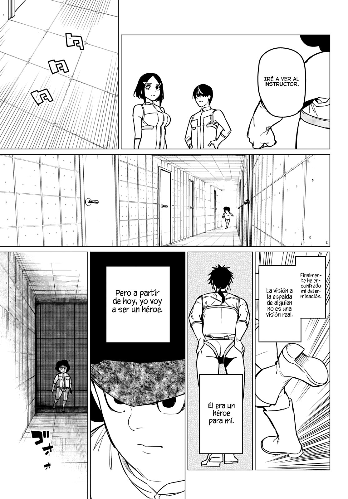 Sentai Daishikkaku Capitulo 29: Los exámenes de Bailong: Enfrentando el equipo de cadetes página 14