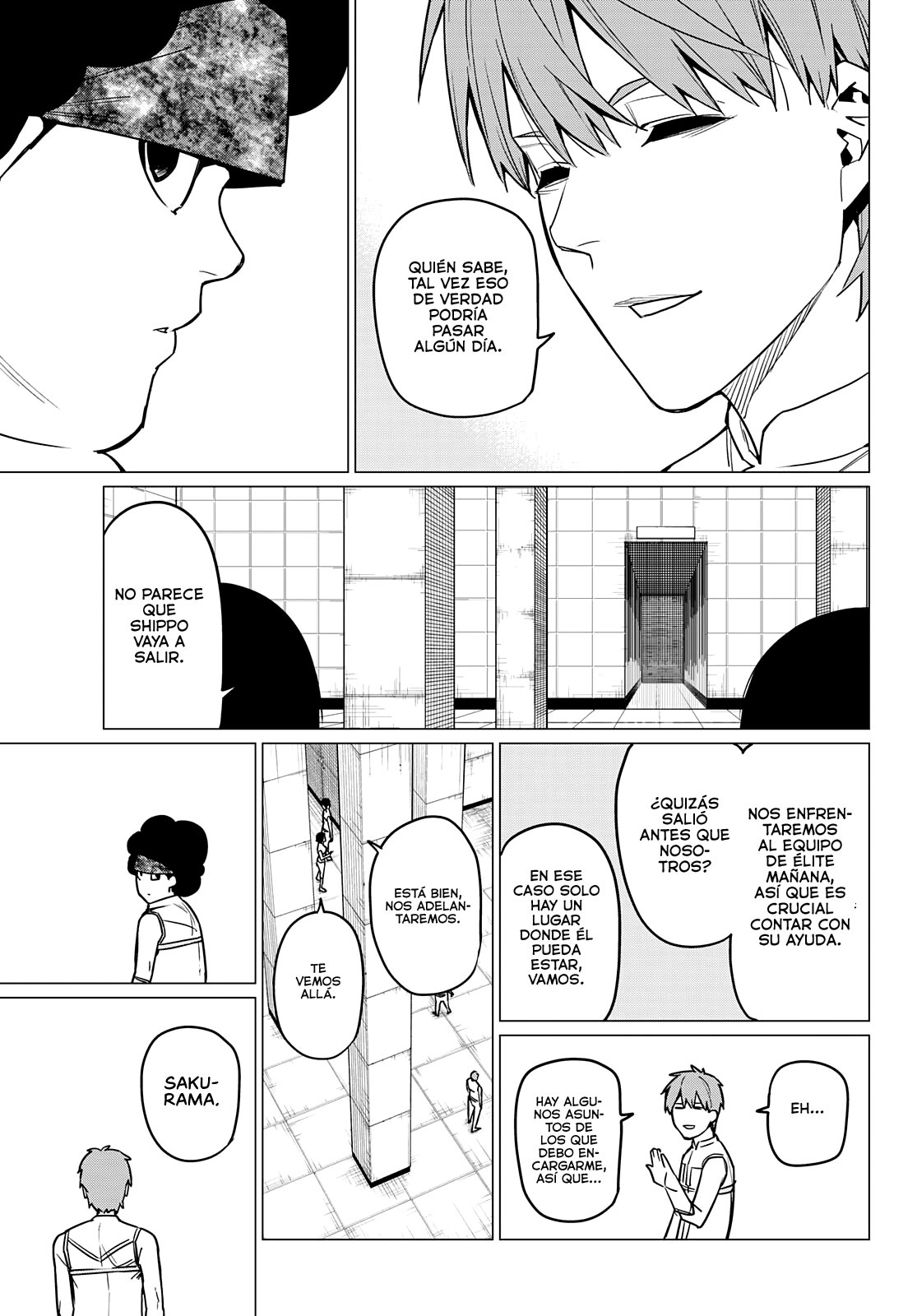 Sentai Daishikkaku Capitulo 29: Los exámenes de Bailong: Enfrentando el equipo de cadetes página 4