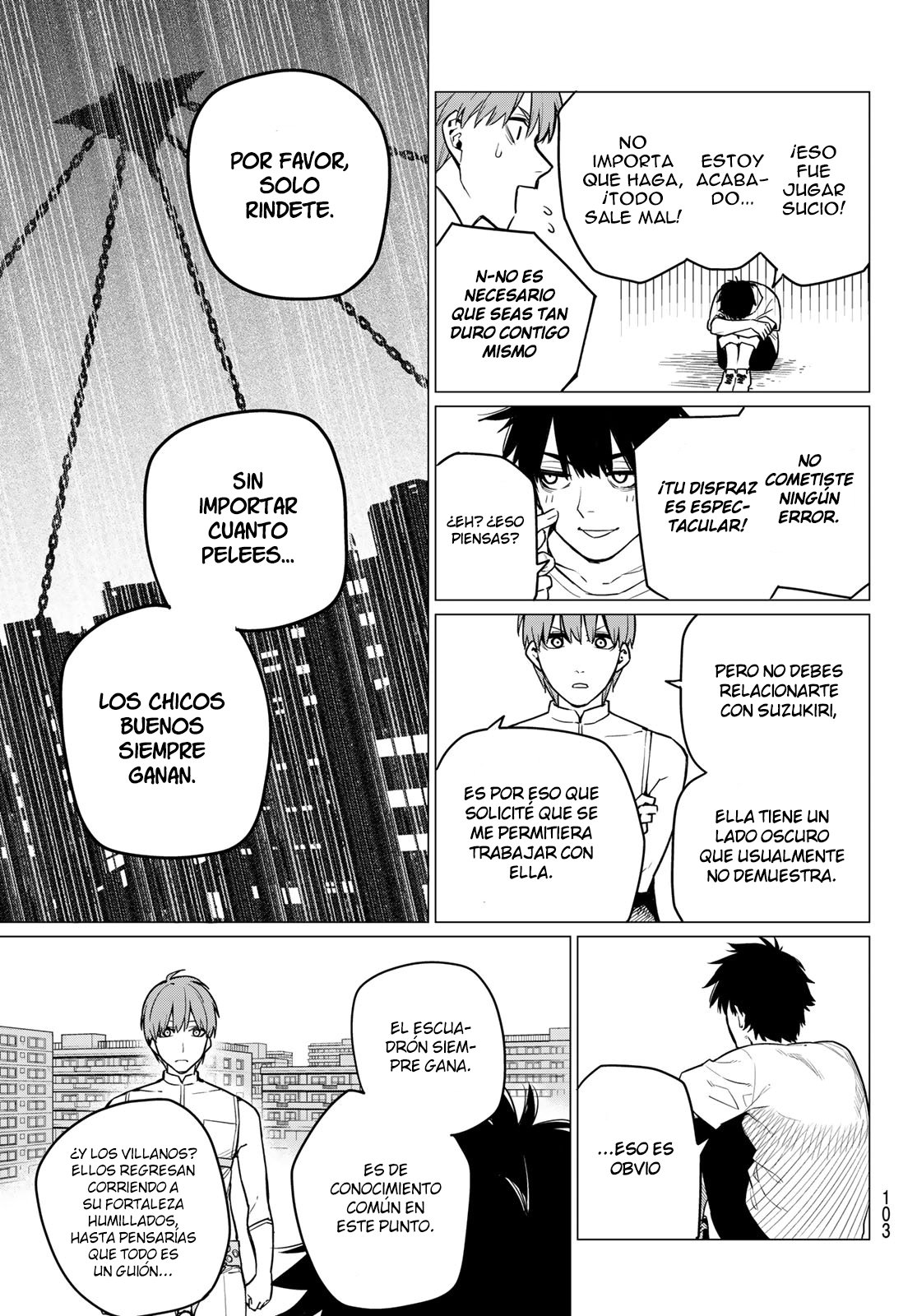 Sentai Daishikkaku Capitulo 3: El camino correcto y el incorrecto página 14