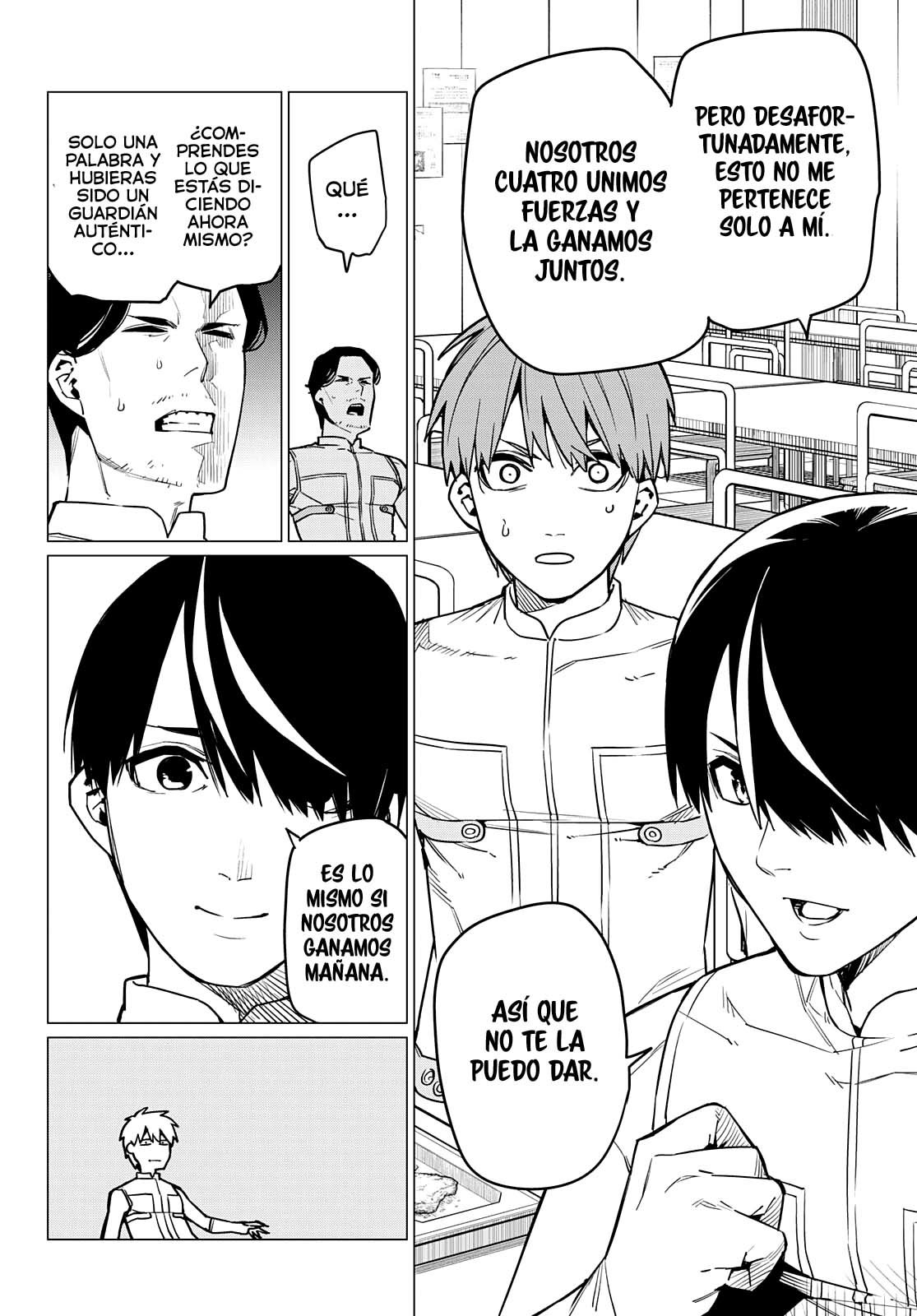 Sentai Daishikkaku Capitulo 30: Los exámenes de Bailong: Enfrentando al equipo de cadetes, parte 2 página 11