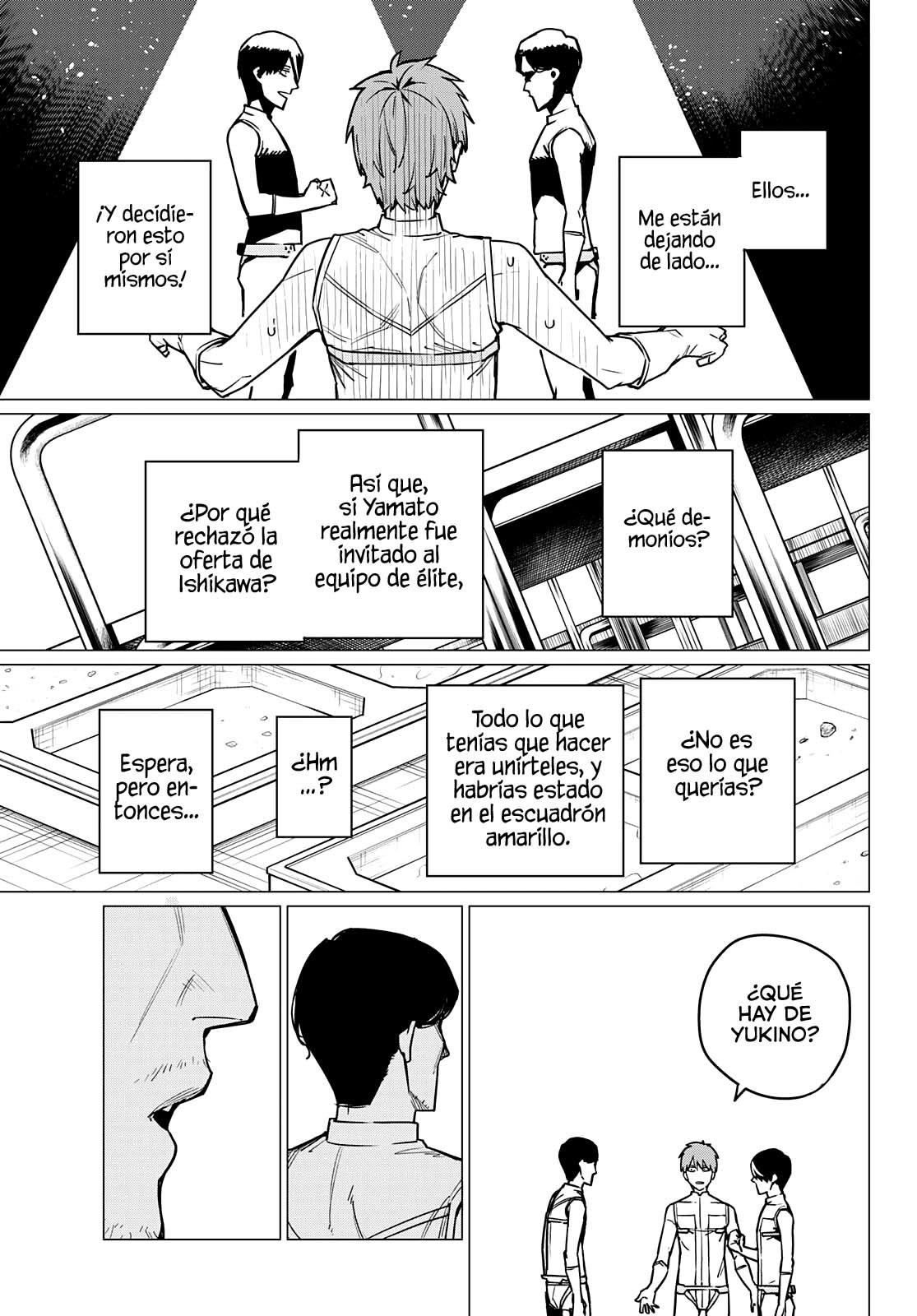Sentai Daishikkaku Capitulo 30: Los exámenes de Bailong: Enfrentando al equipo de cadetes, parte 2 página 12