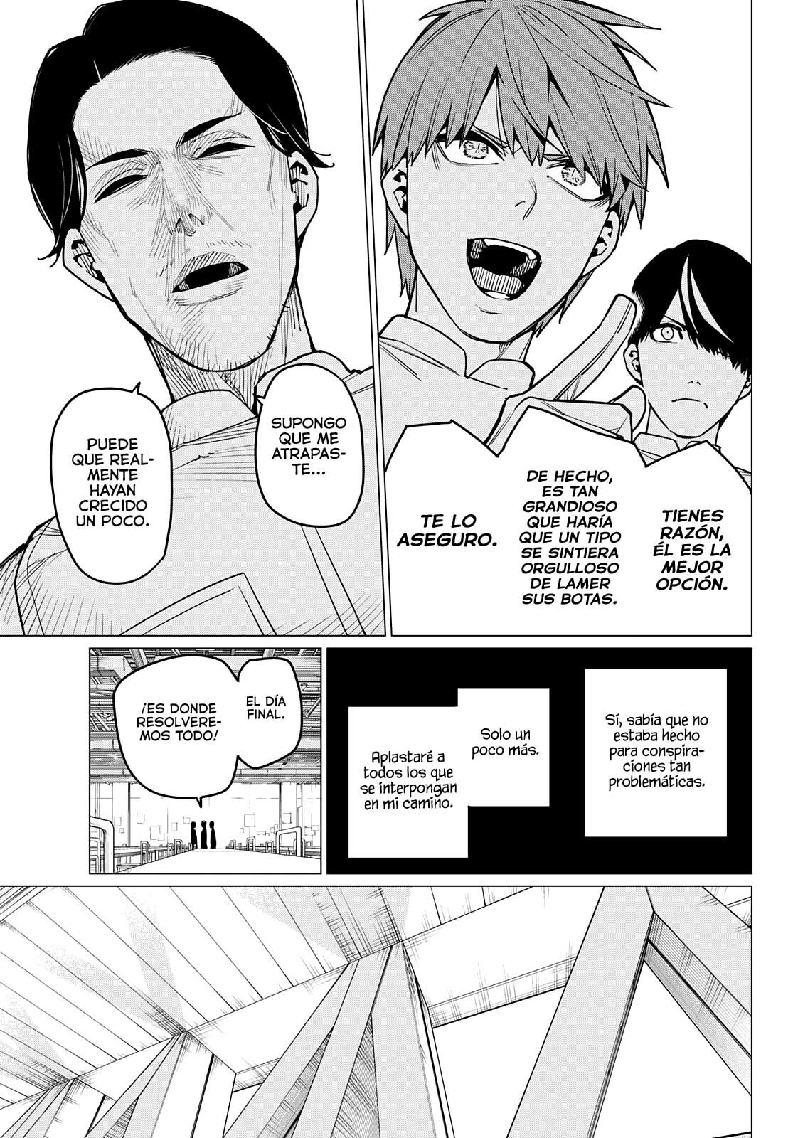 Sentai Daishikkaku Capitulo 30: Los exámenes de Bailong: Enfrentando al equipo de cadetes, parte 2 página 14
