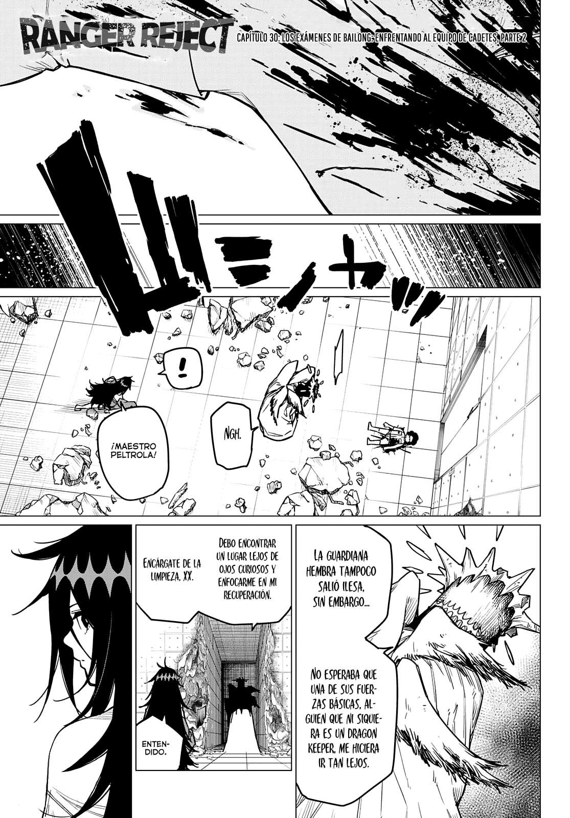 Sentai Daishikkaku Capitulo 30: Los exámenes de Bailong: Enfrentando al equipo de cadetes, parte 2 página 2