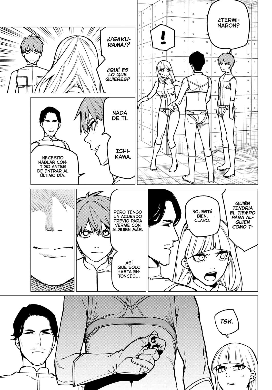 Sentai Daishikkaku Capitulo 30: Los exámenes de Bailong: Enfrentando al equipo de cadetes, parte 2 página 4